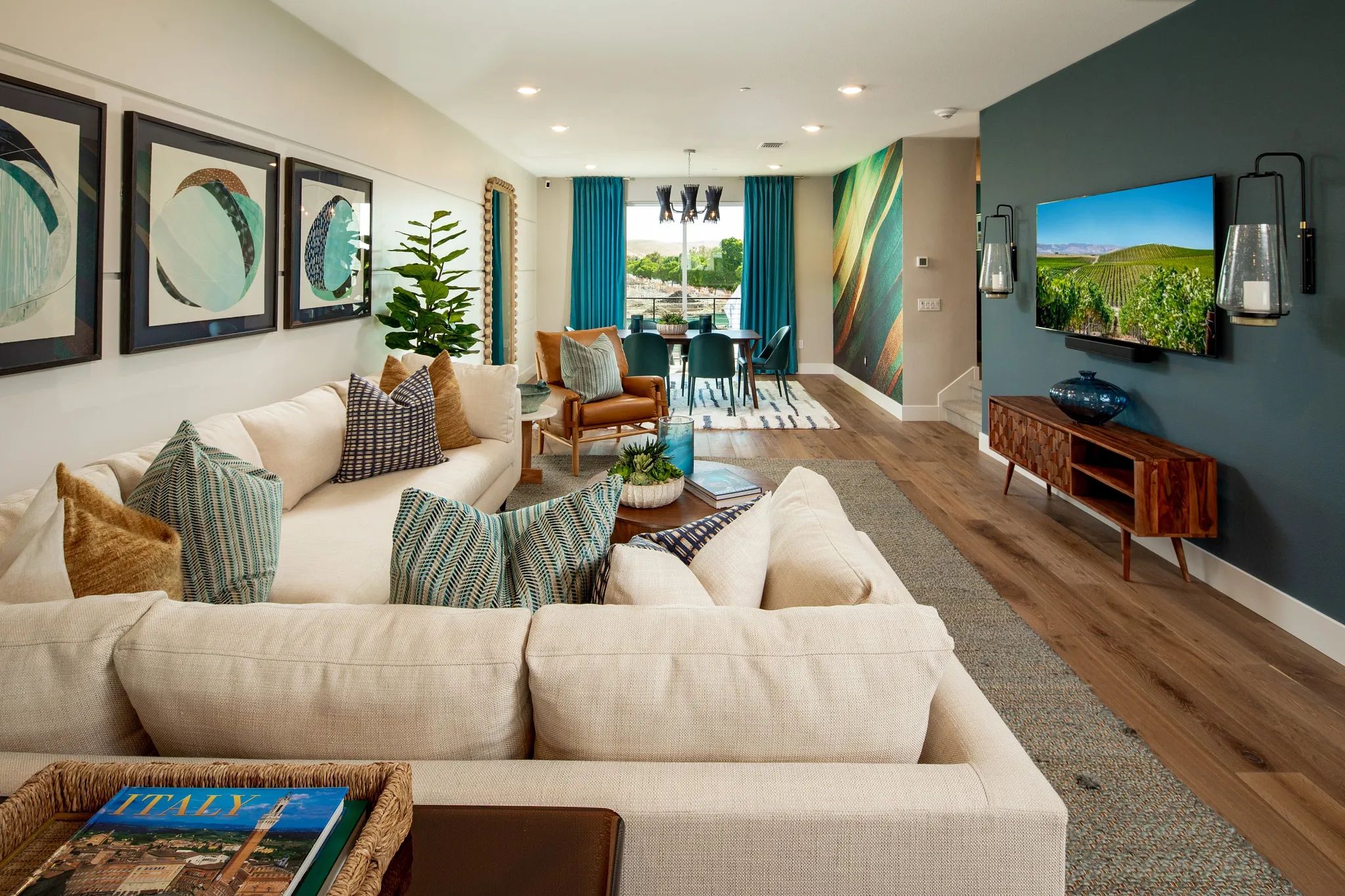 Serenity Plan 5 Model Great Room
