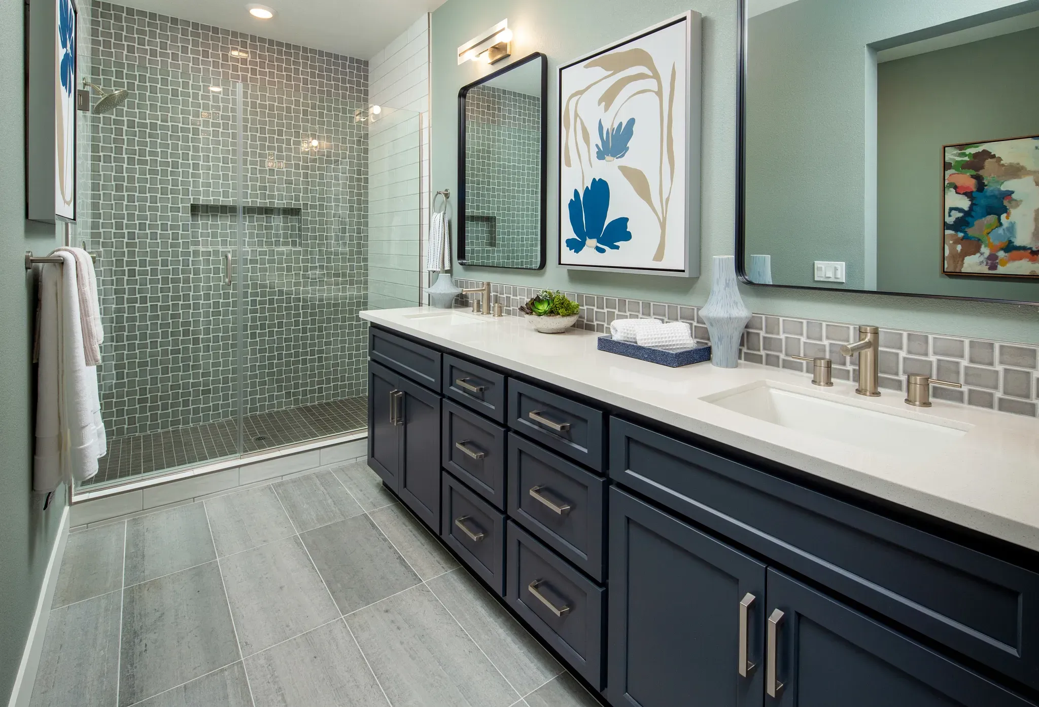 Serenity Plan 5 Model Primary Bath