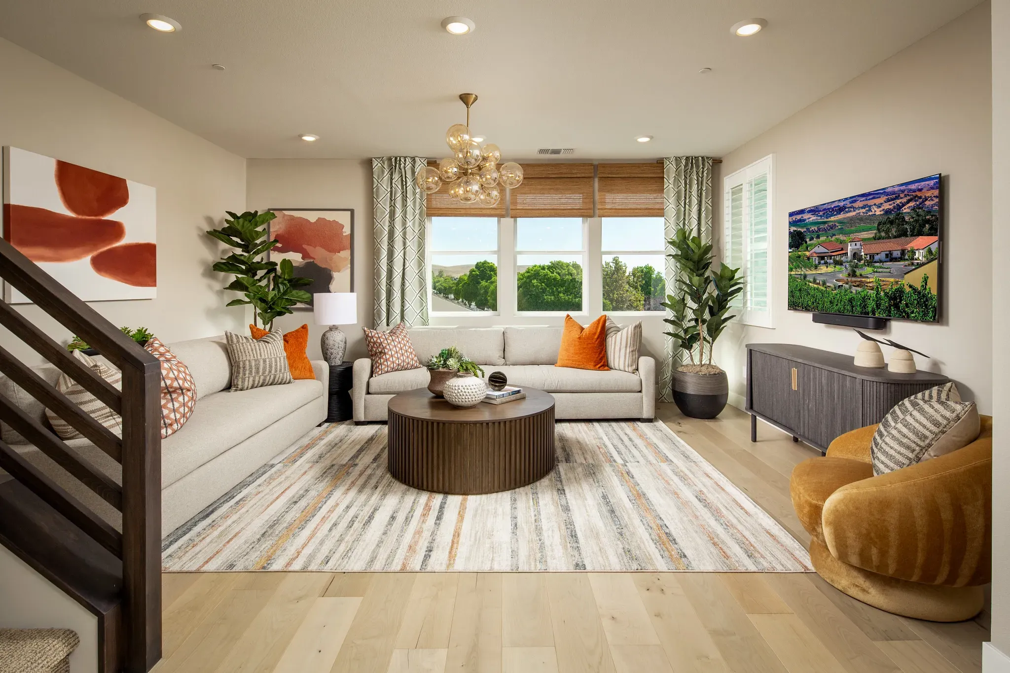 Serenity Plan 6 Model Great Room