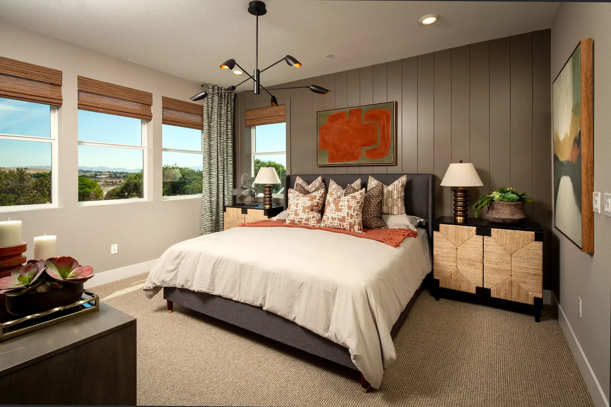 Serenity Plan 6 Model Primary Bedroom
