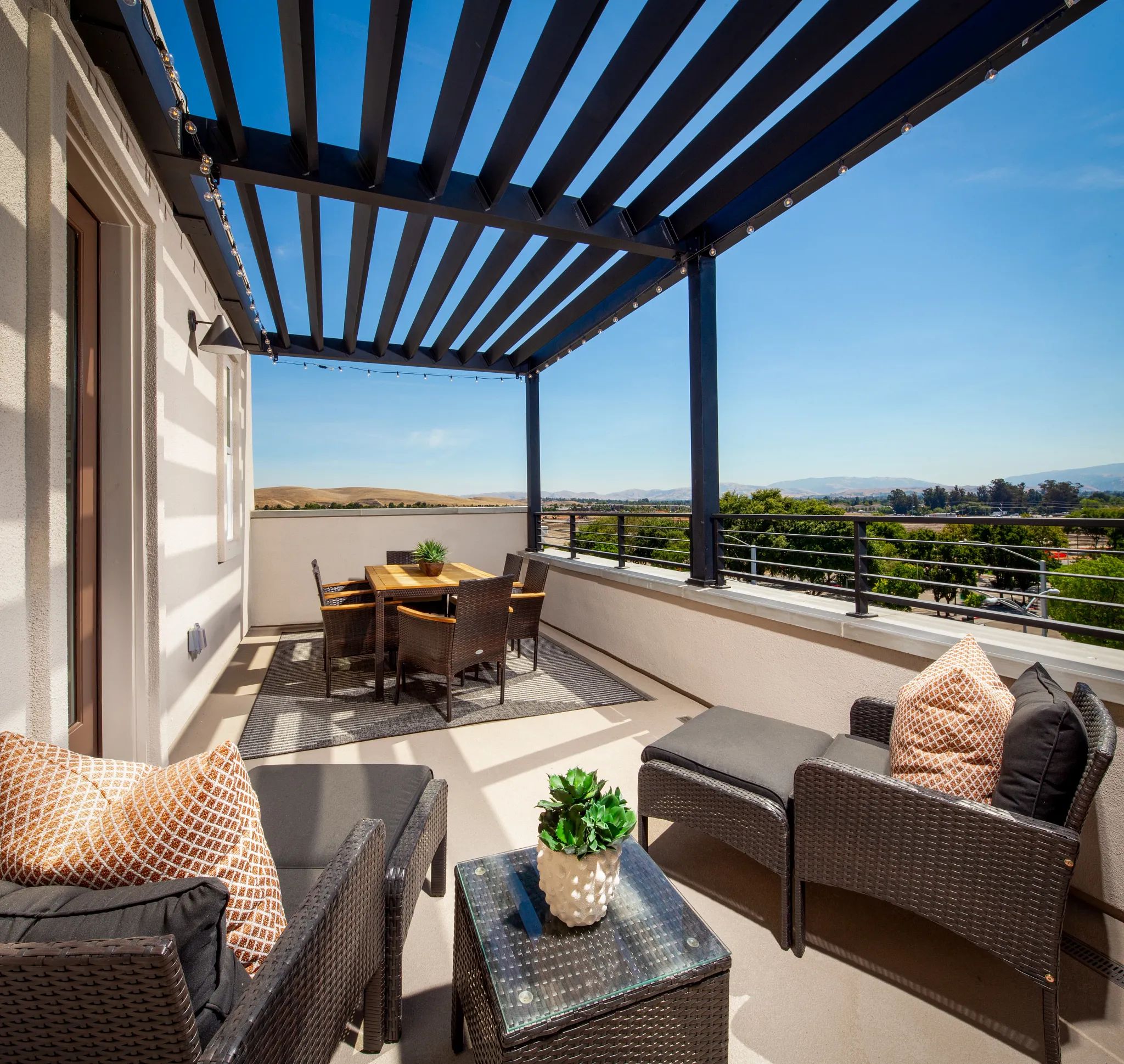 Serenity Plan 6 Model Rooftop Deck
