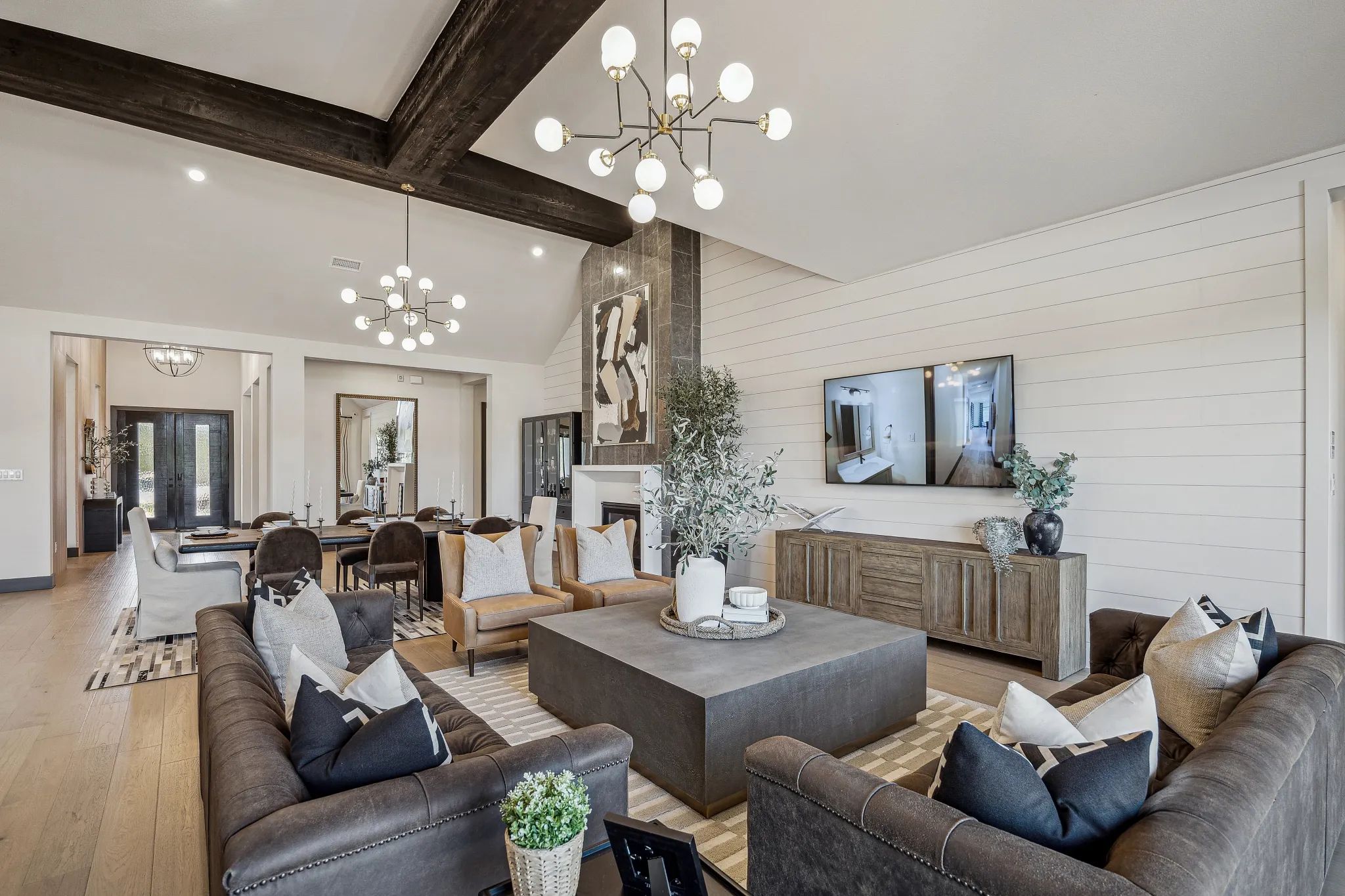 Plan 6029 Model Great Room