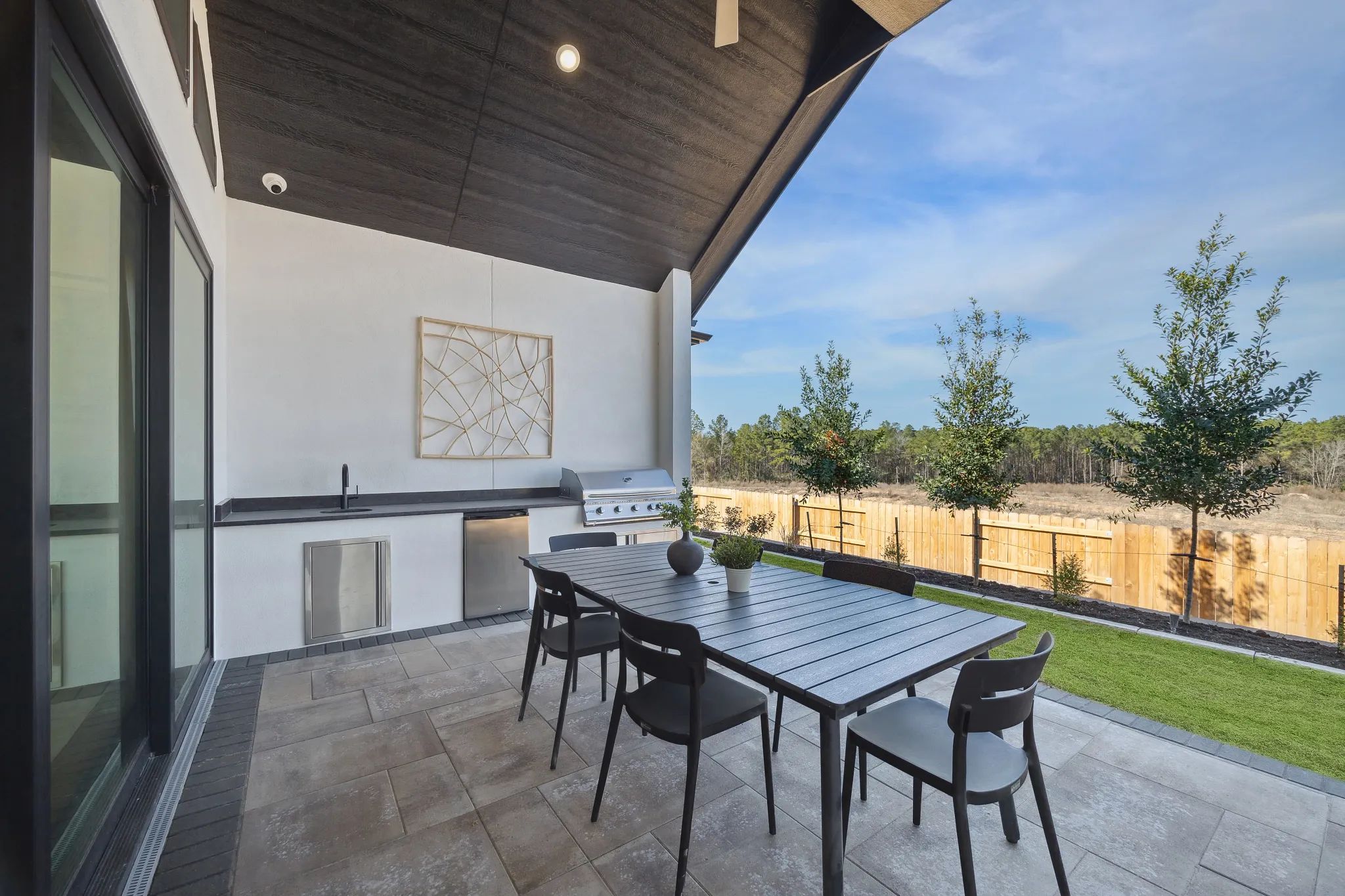 Plan 6029 Model Outdoor Living