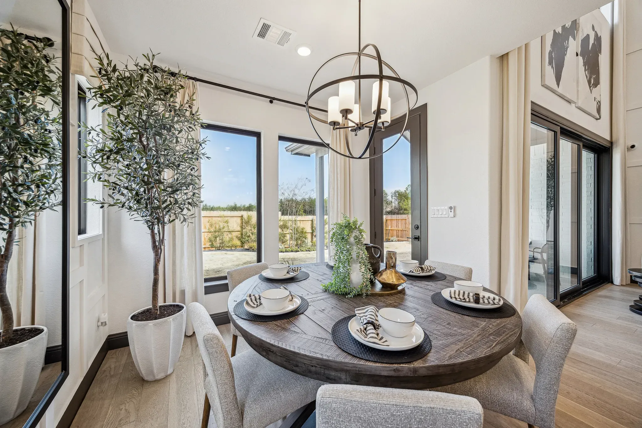 Plan 4069 Model Dining Room