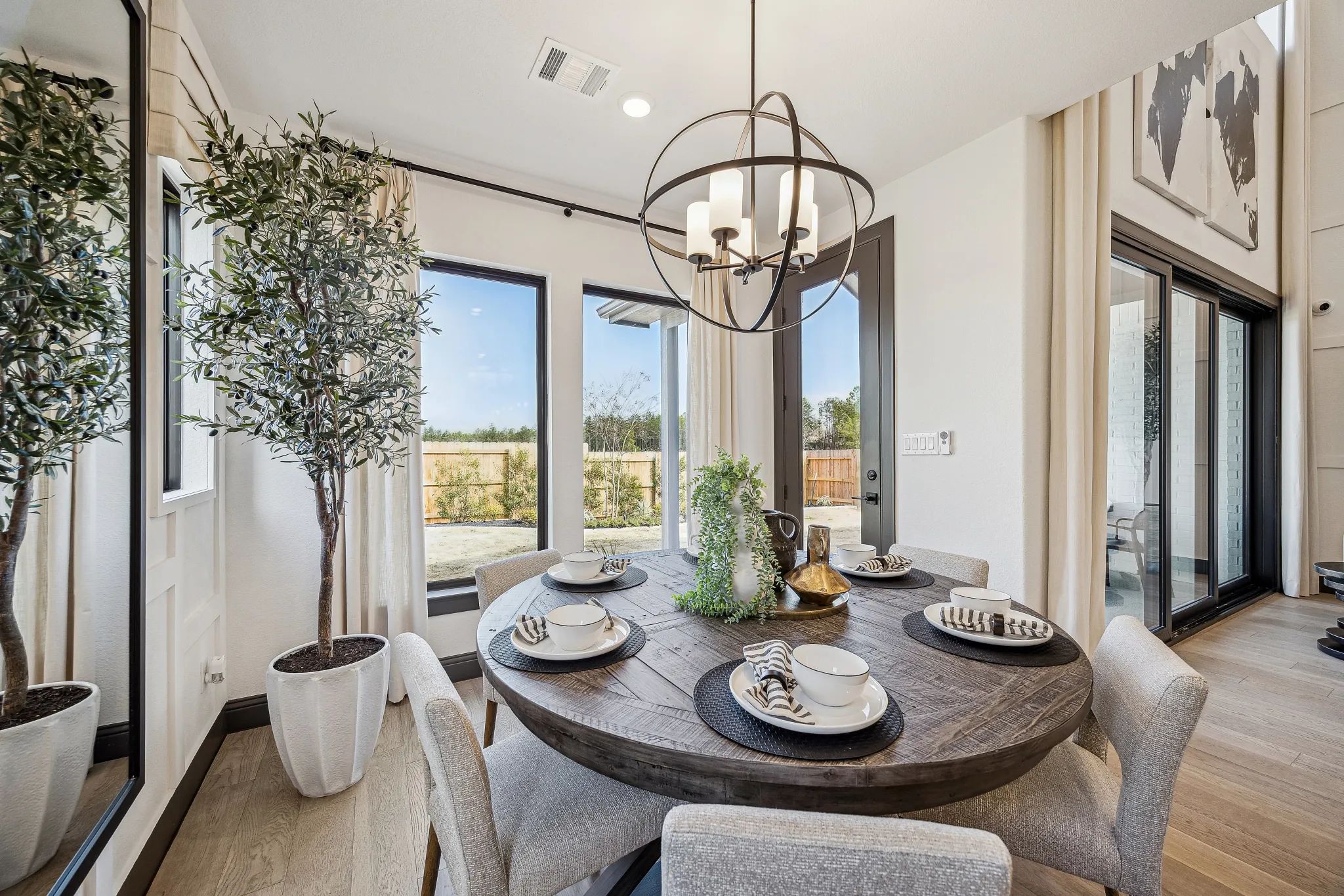 Plan 4069 Model Dining Room