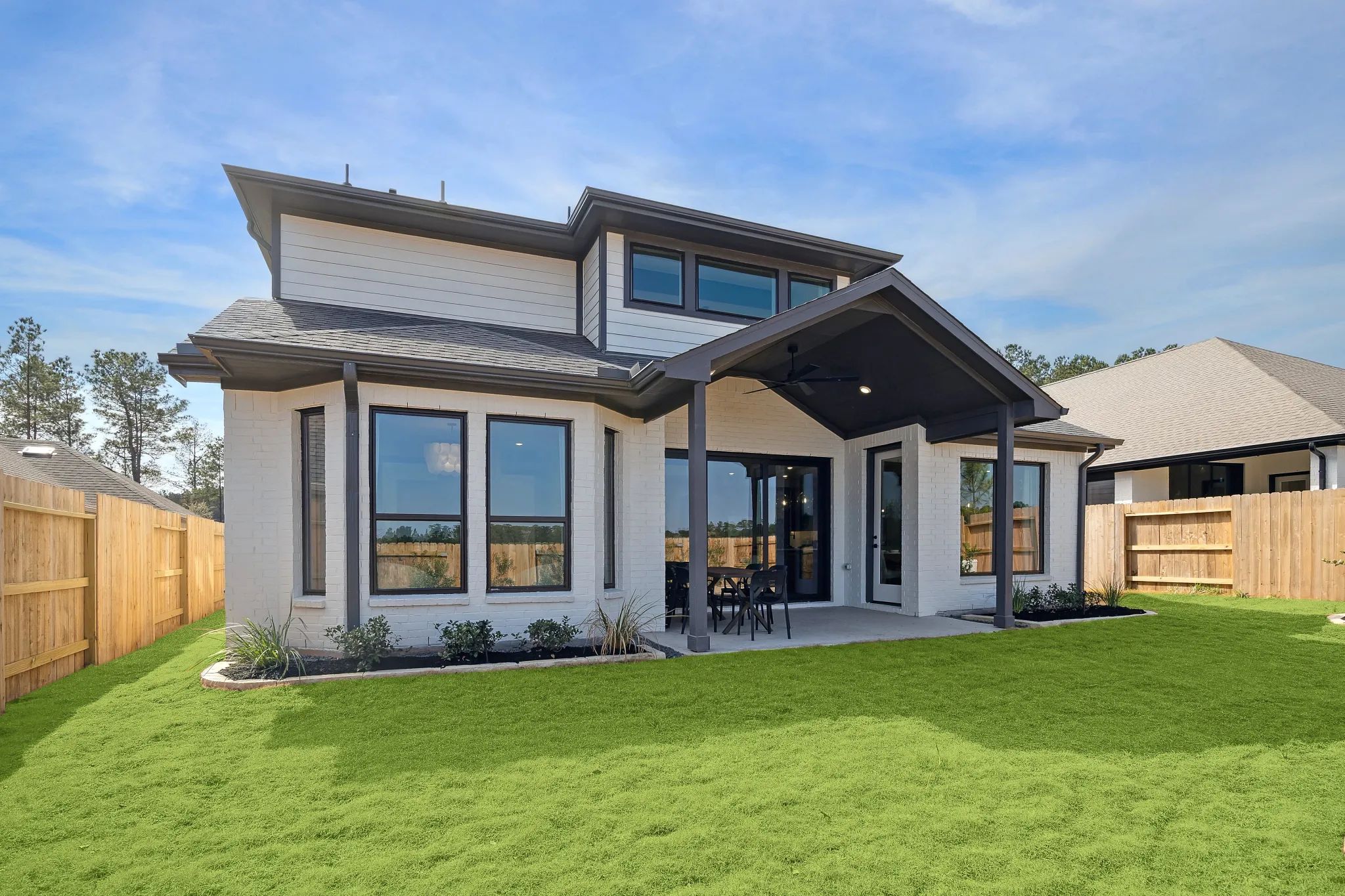 Plan 4069 Model Backyard