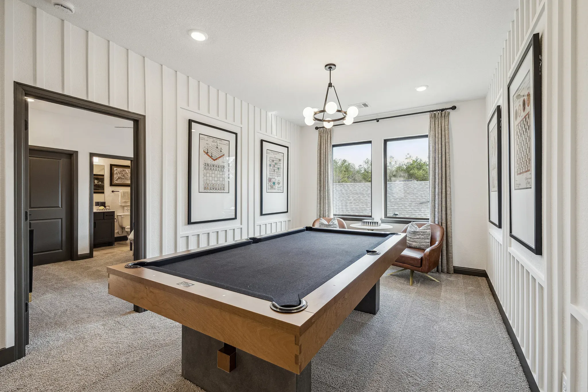 Plan 4069 Model Game Room