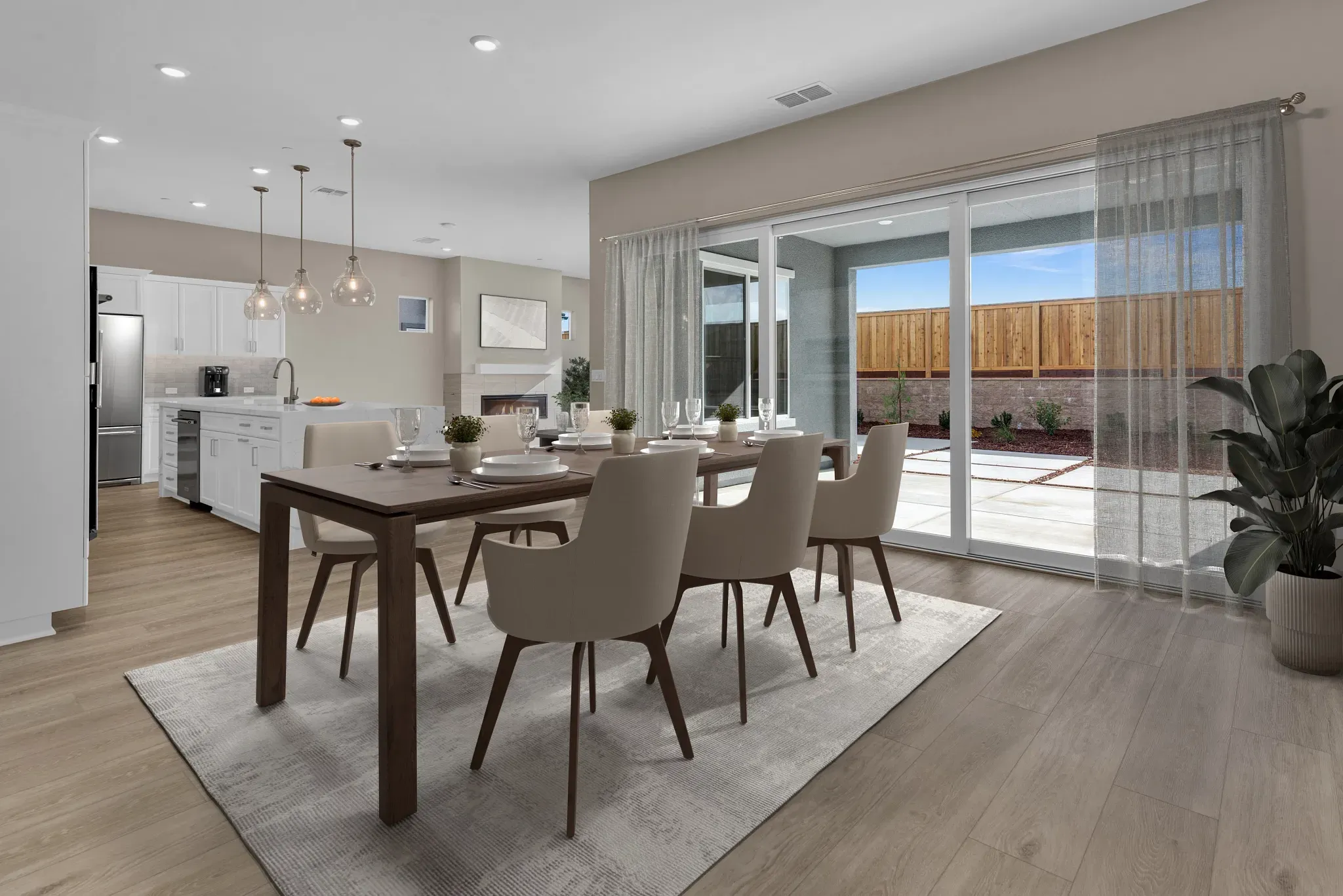 Excite II Virtually Staged Dining
