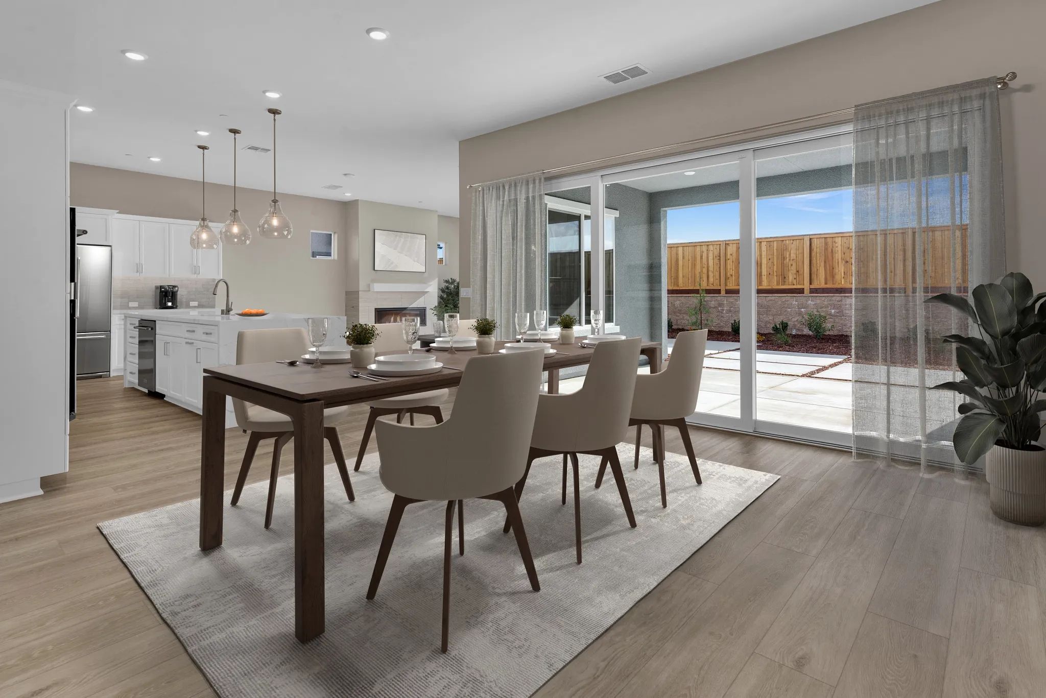 Excite II Virtually Staged Dining