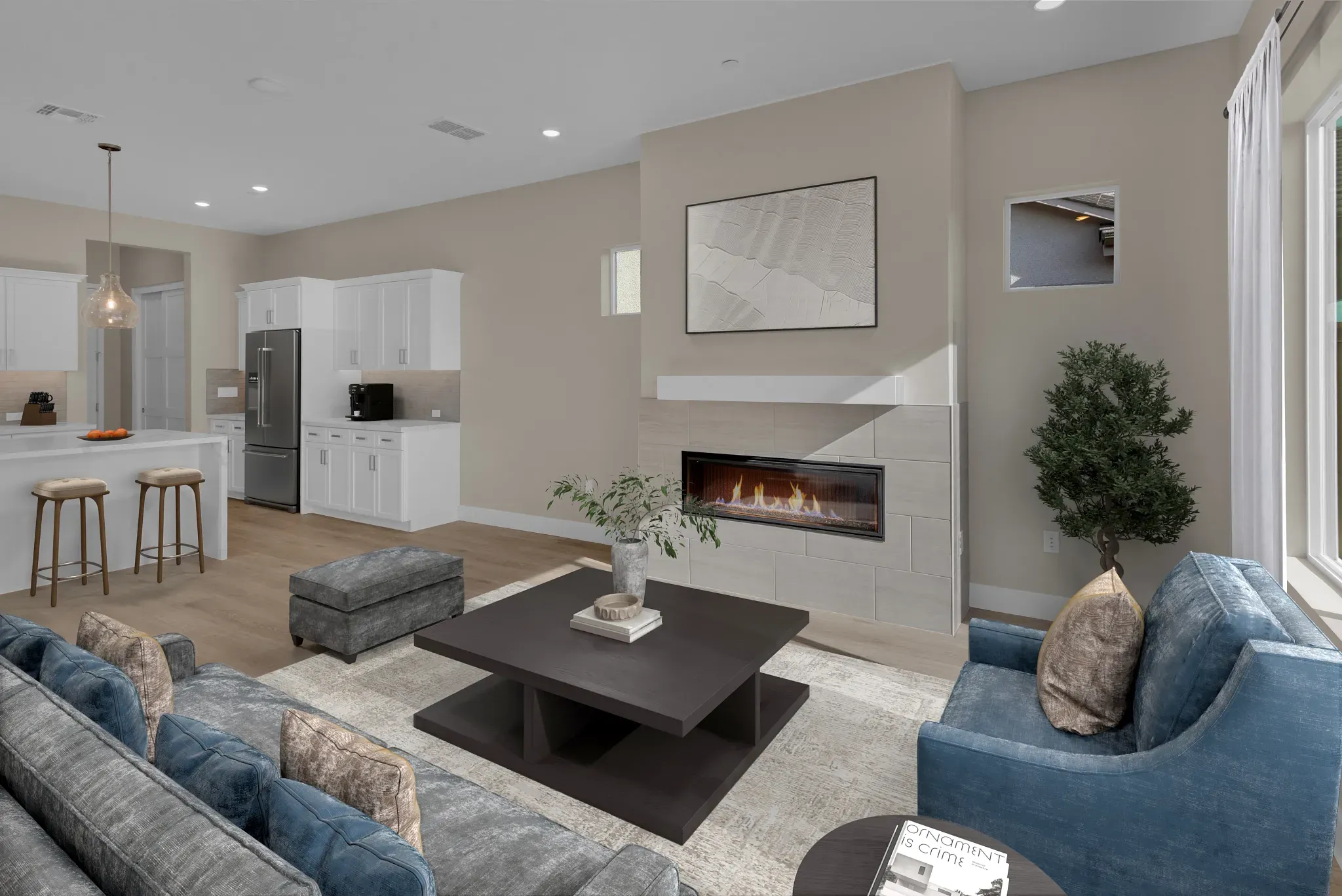 Excite II Virtually Staged Great Room