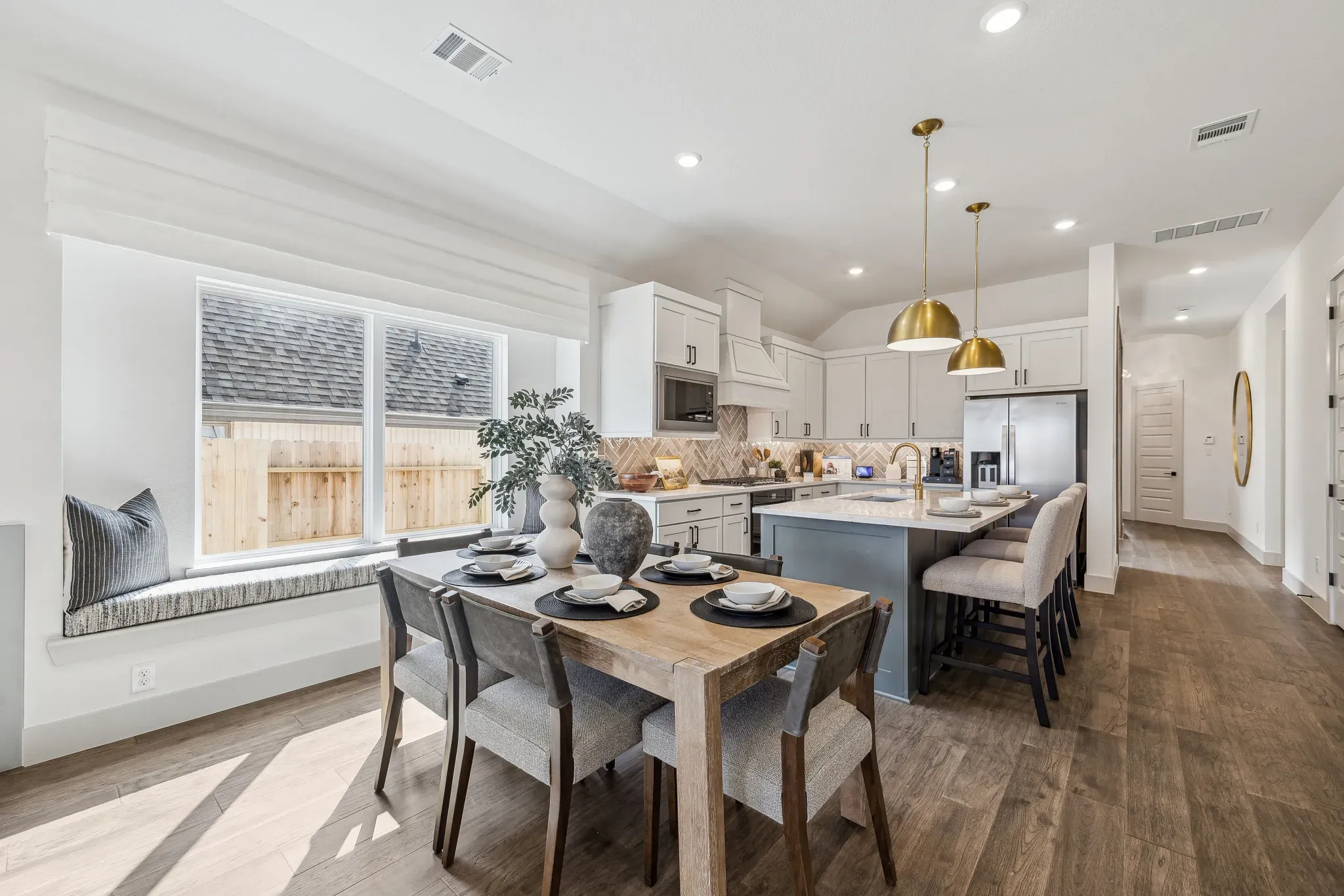 Plan 3034 Dining Room - Staged