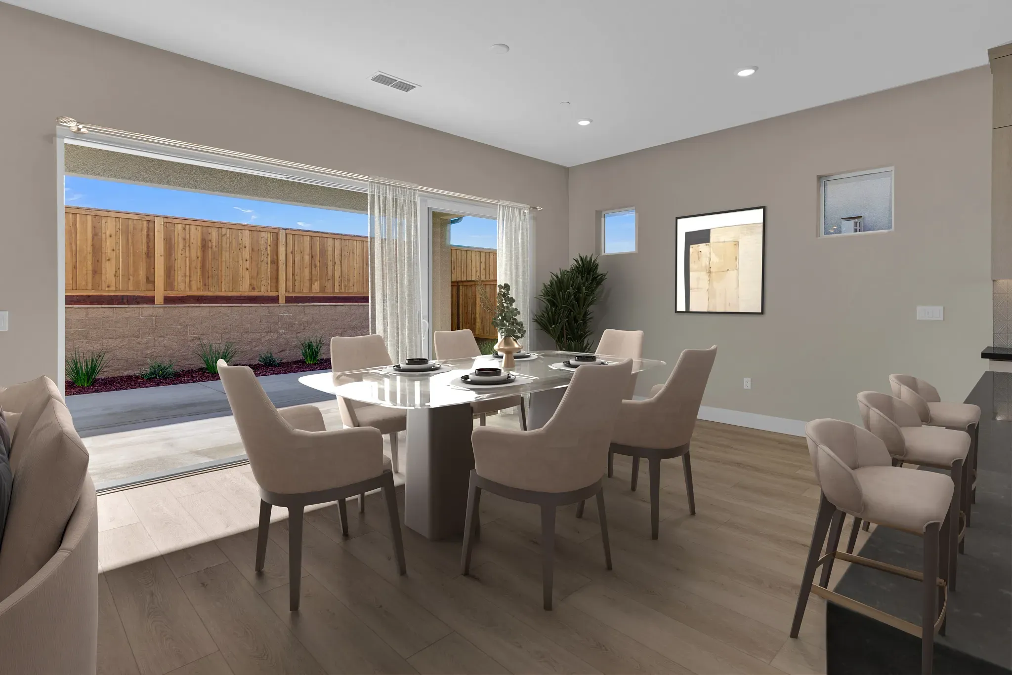 Liberty II Virtually Staged Dining