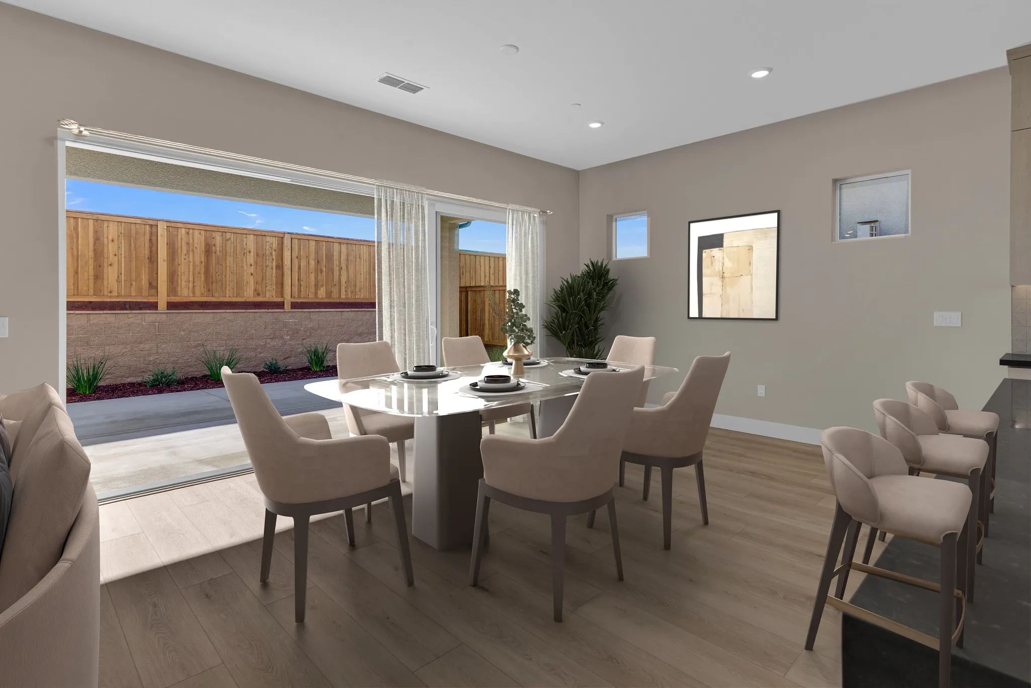 Liberty II Virtually Staged Dining