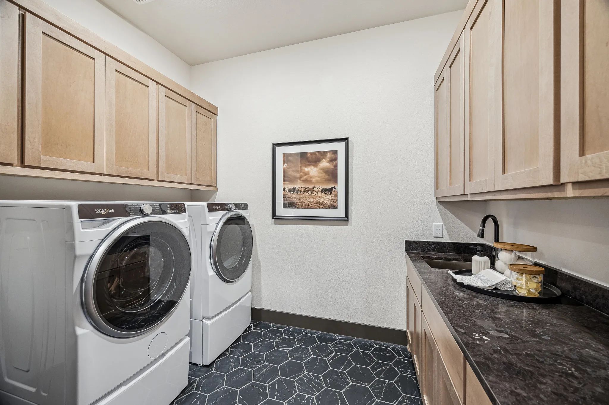 Plan 6029 Laundry Room - Staged