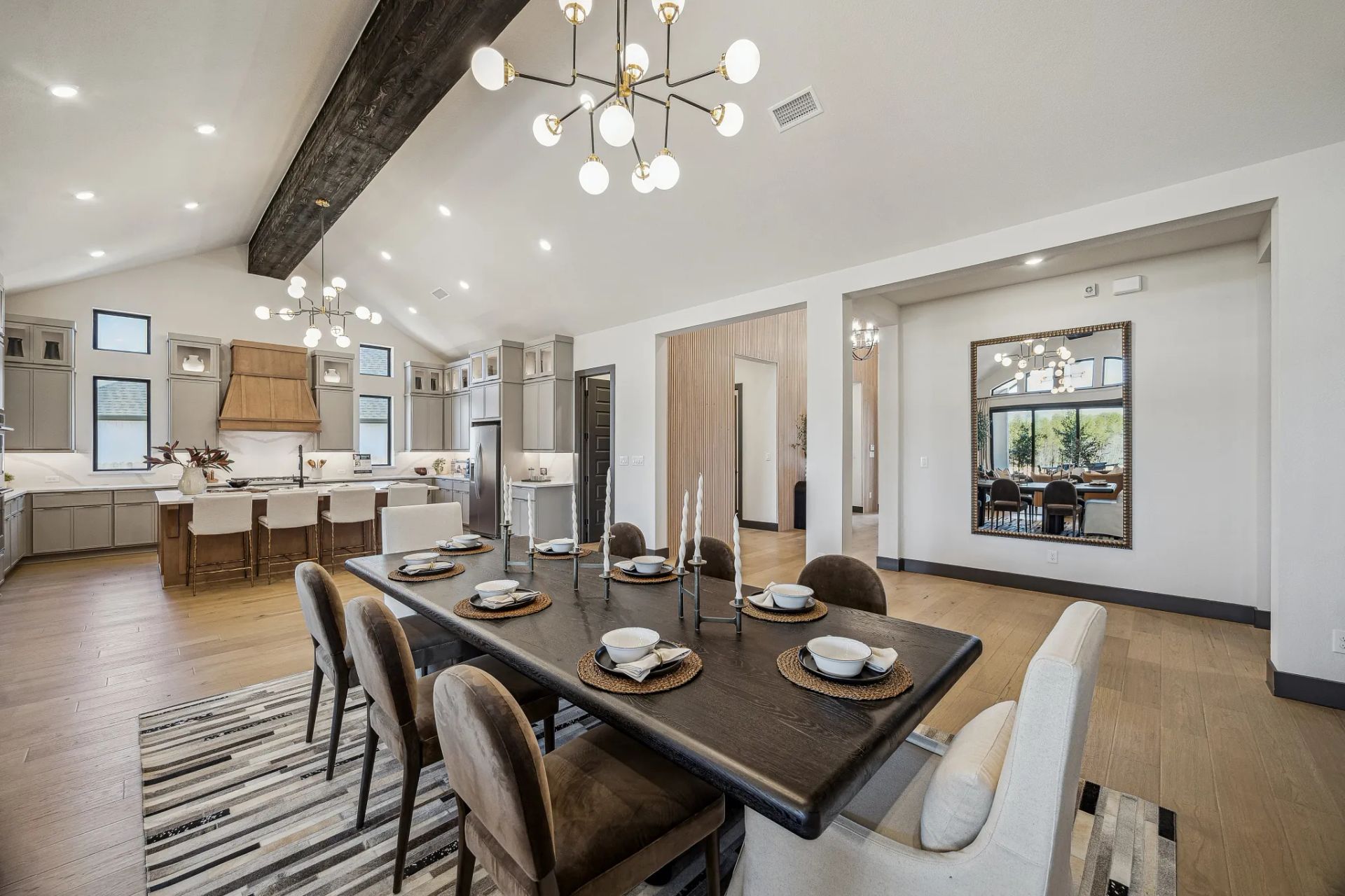 Plan 6029 Dining Room - Staged