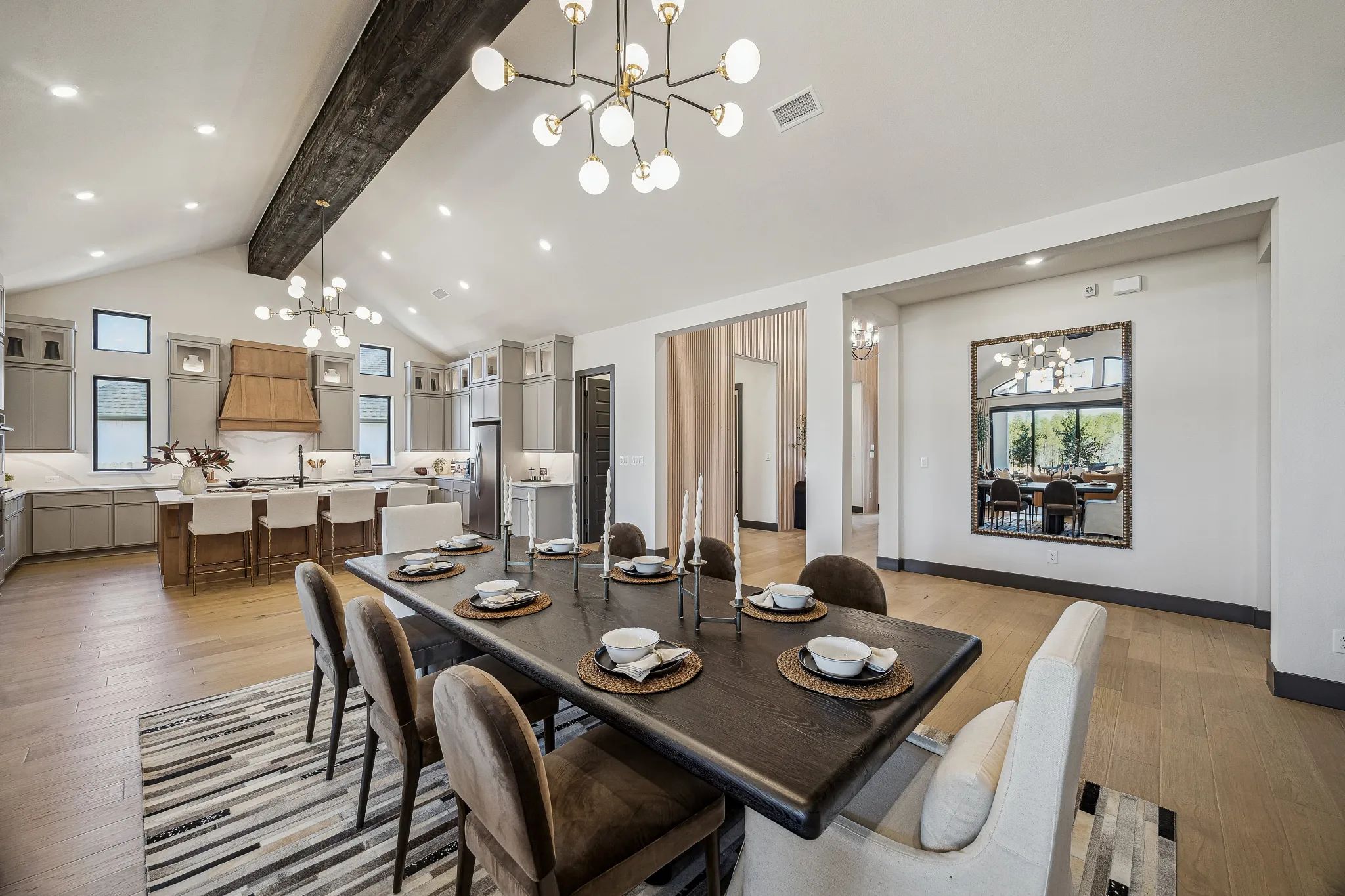 Plan 6029 Dining Room - Staged