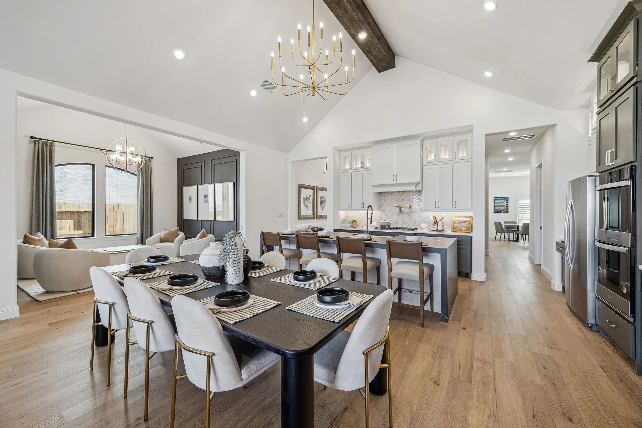 Plan 5039 Dining Room - Staged
