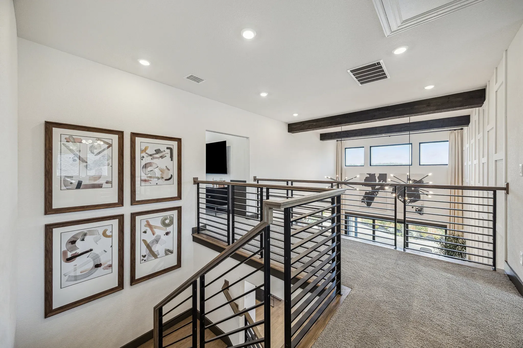 Plan 4069 Loft - Staged