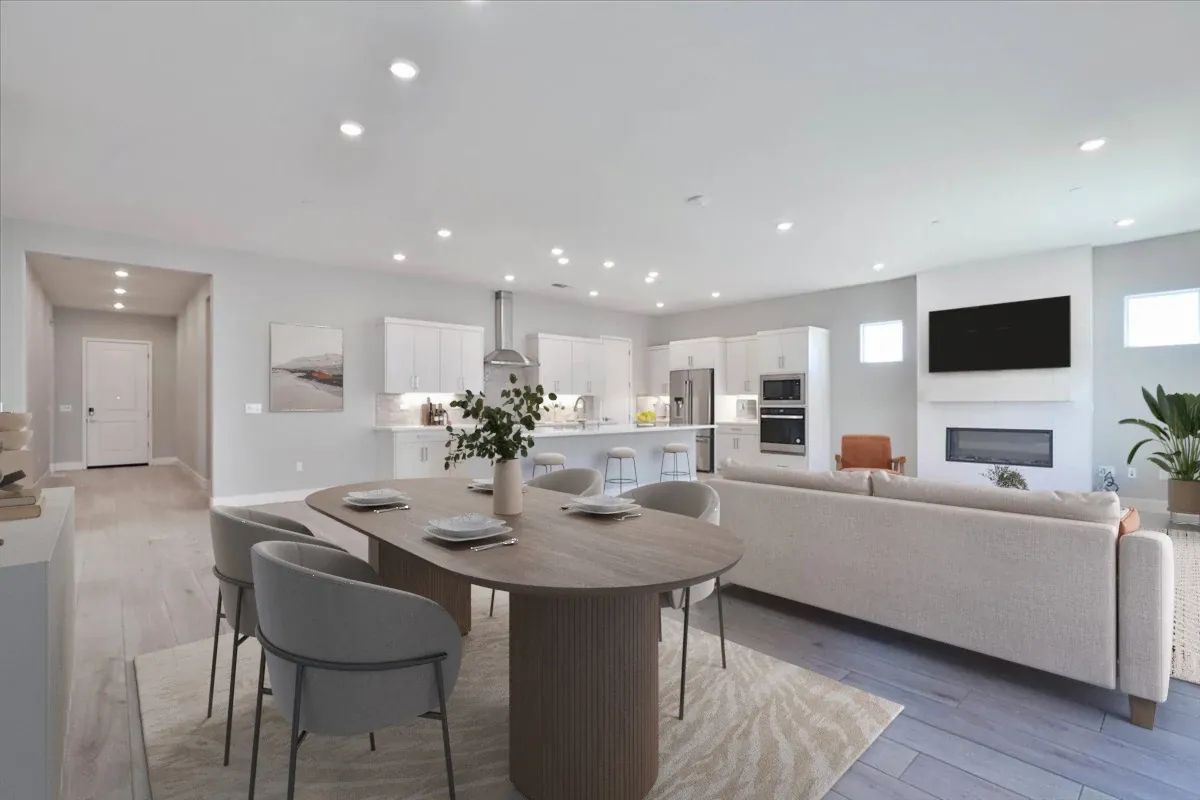 Dining Room & Great Room Virtually Staged