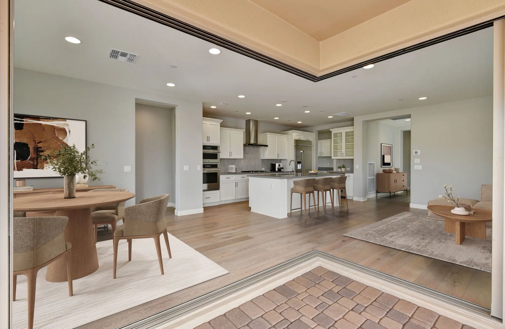 Virtually Staged Verde River Nice HS 896 Living Ro