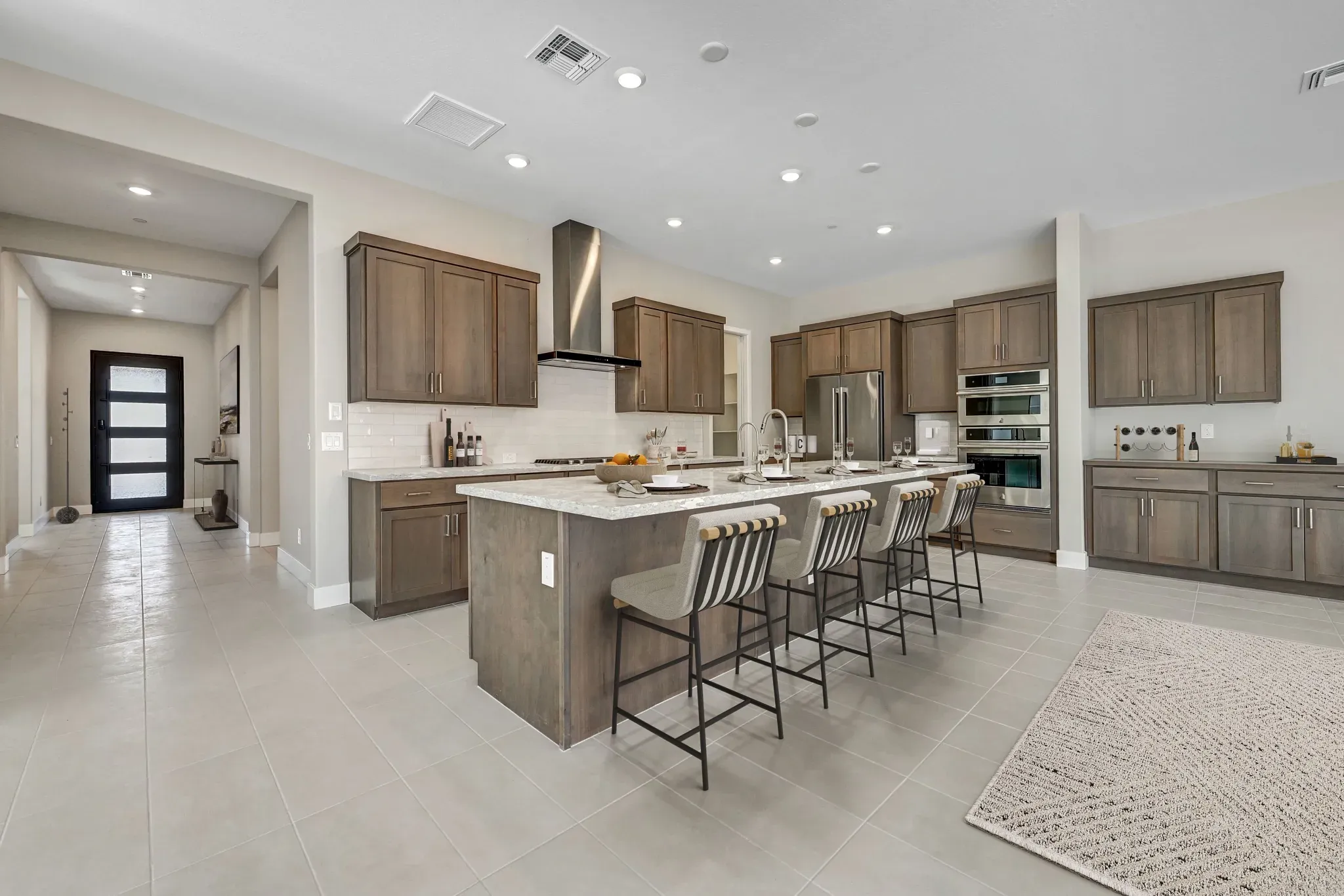 Virtually Staged Ridgecrest Savona Kitchen