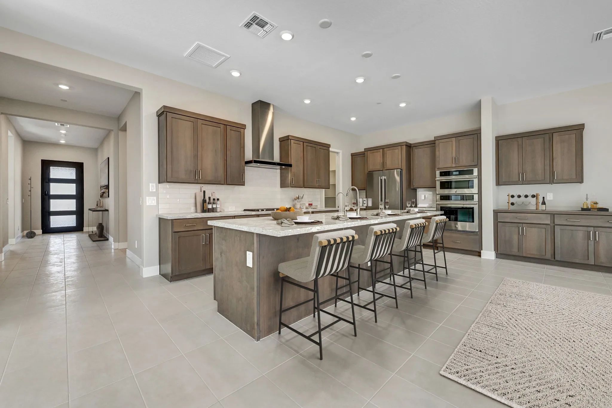 Virtually Staged Ridgecrest Savona Kitchen