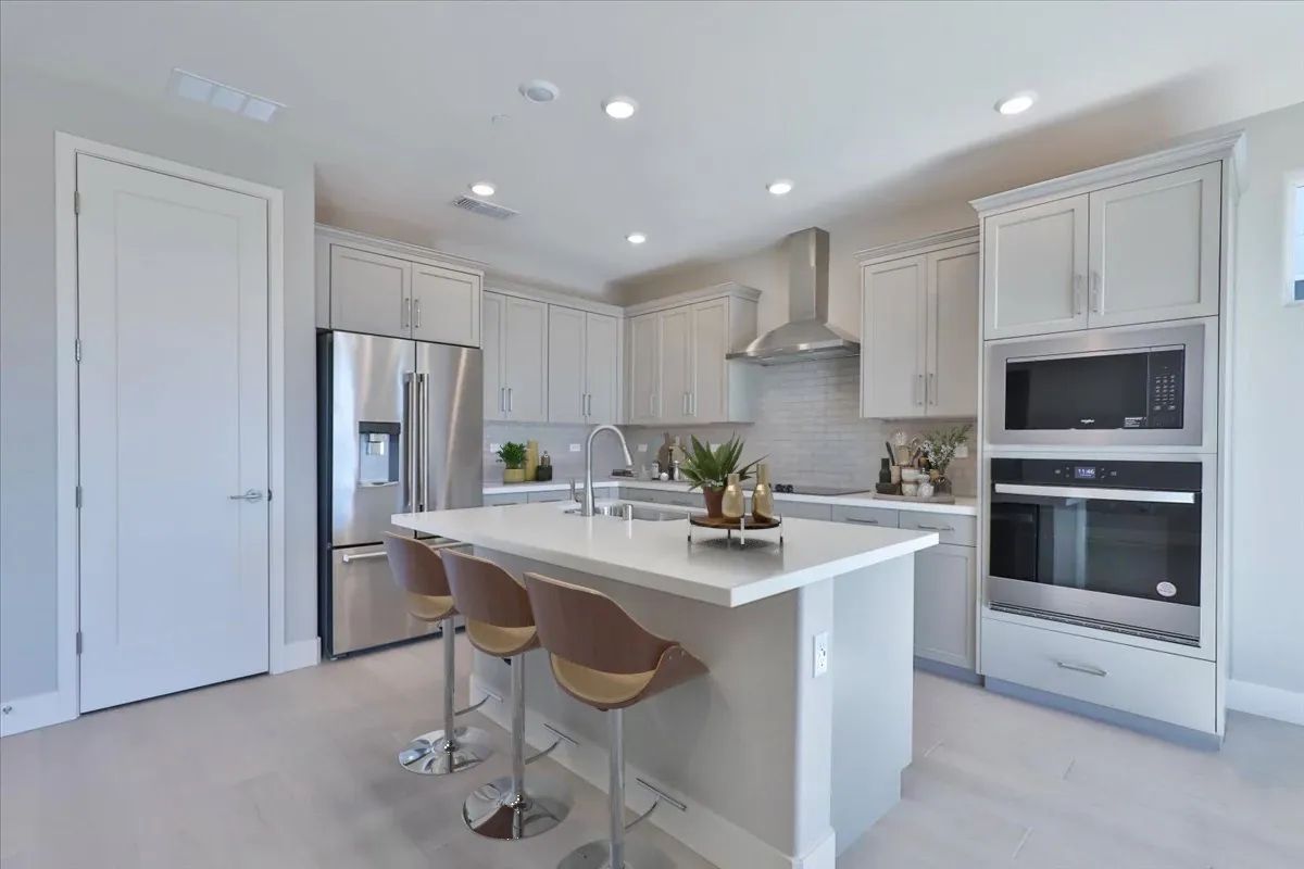Kitchen Virtually Staged