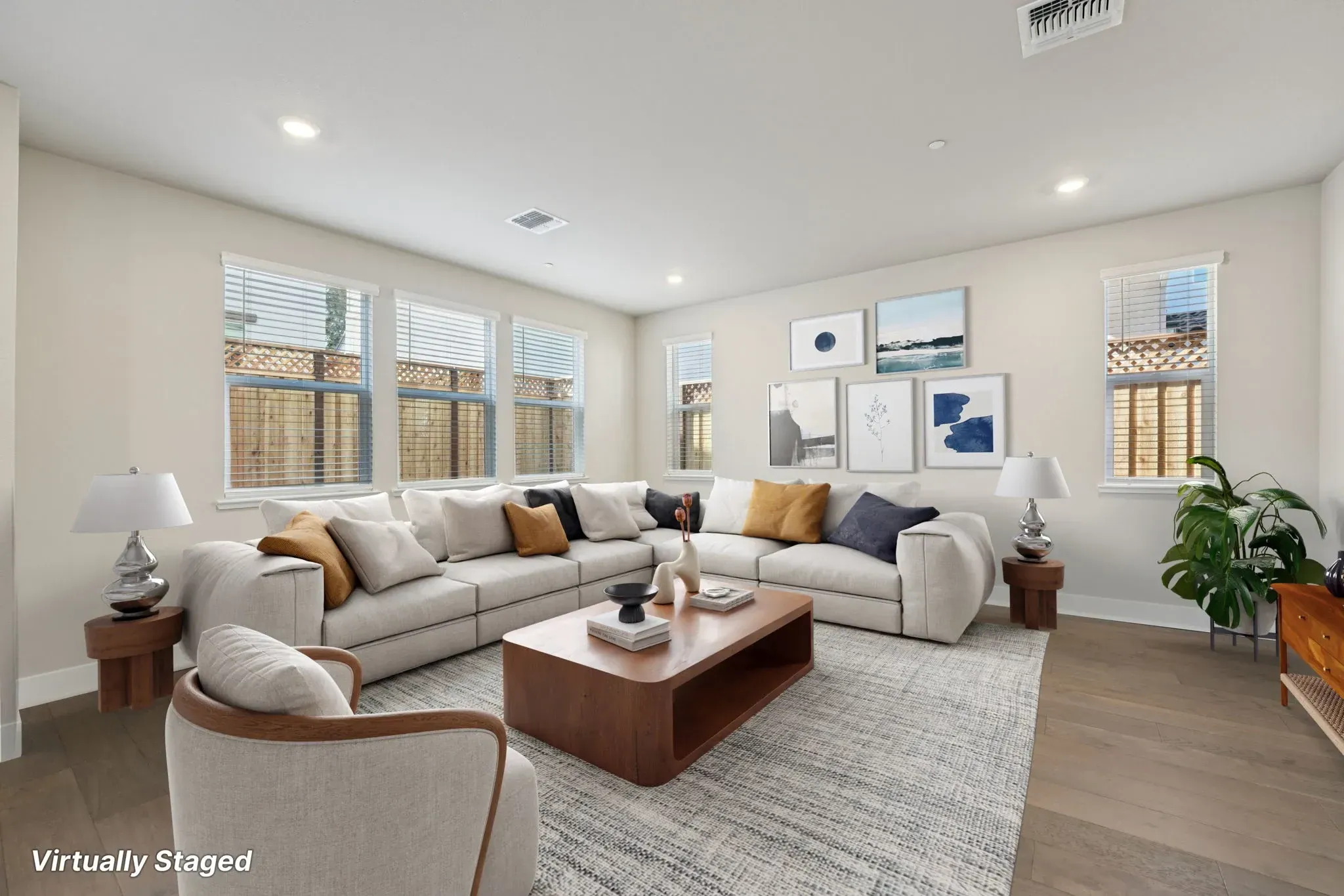 Abigail Place Plan 1 Lot 15 Living Room Virtually