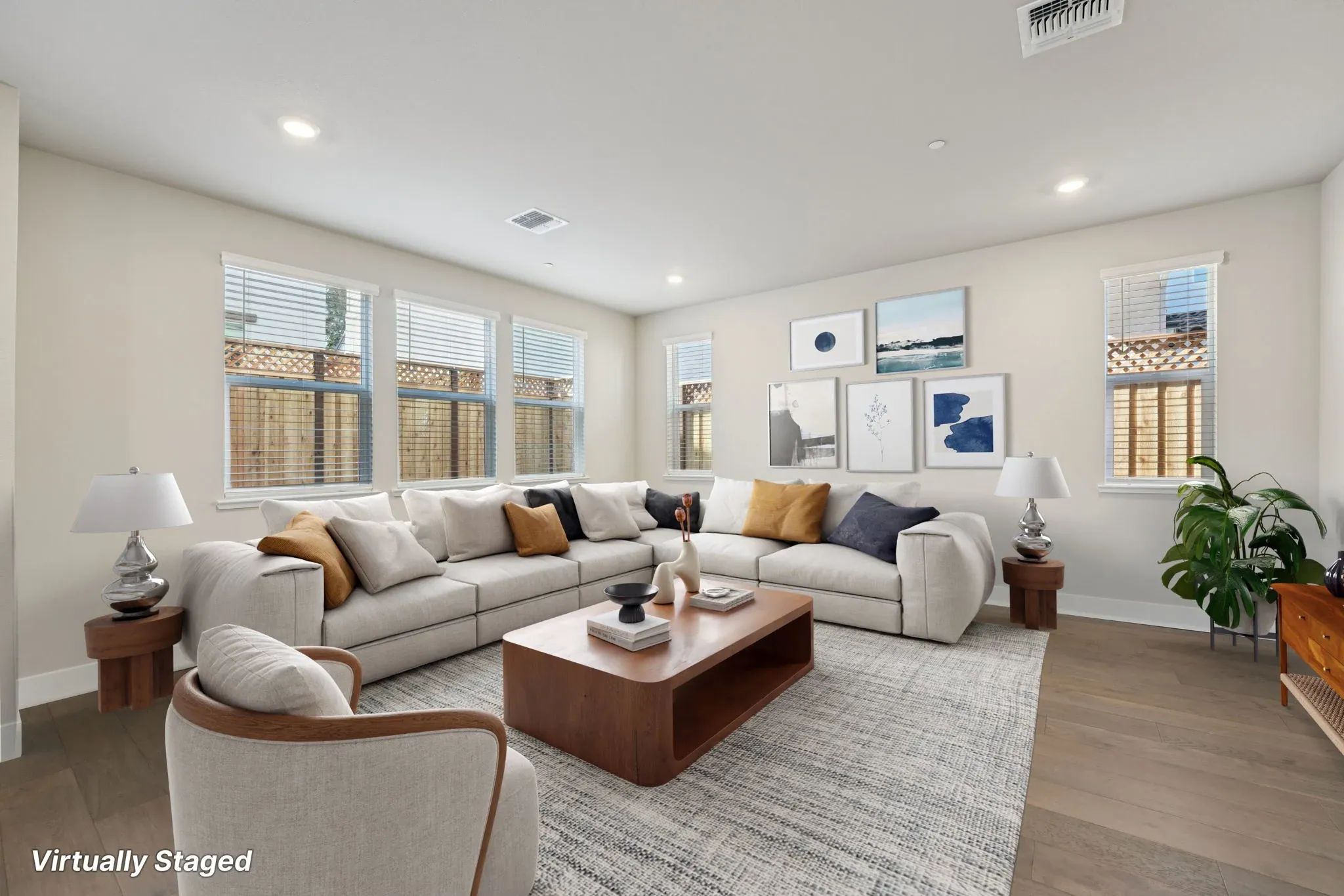 Abigail Place Plan 1 Lot 15 Living Room Virtually