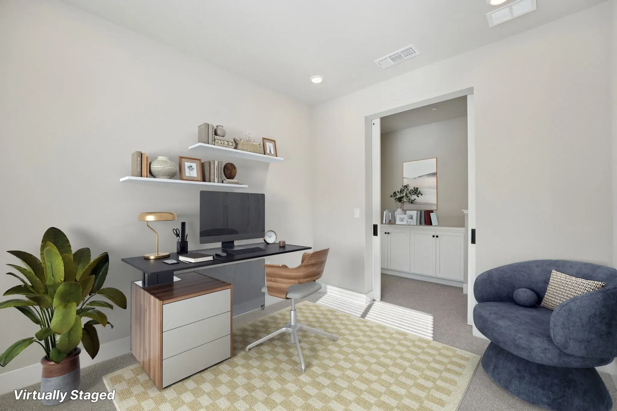 Abigail Place Plan 1 Lot 15 Office Virtually Stage