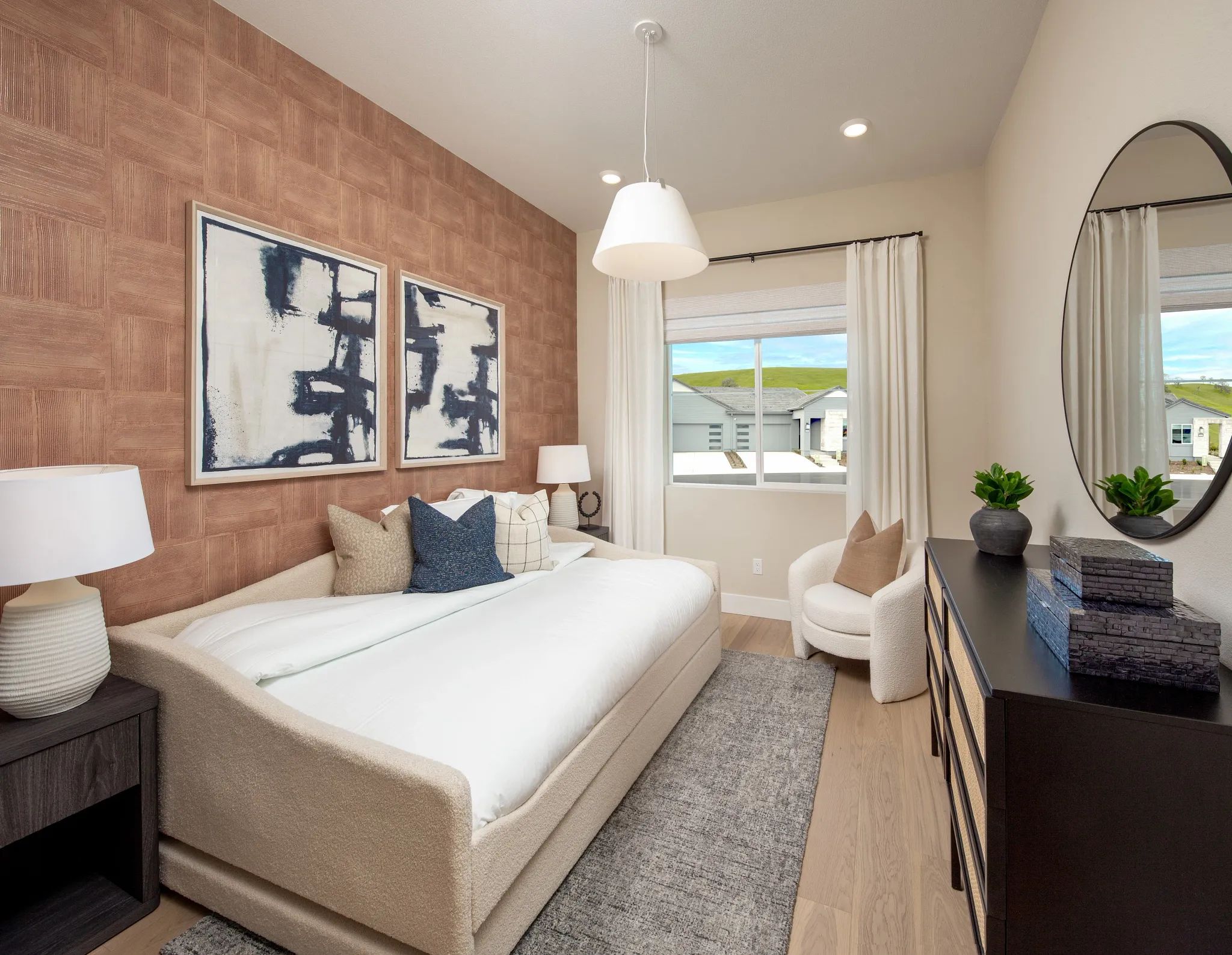 The Meadows Plan 1 Model Guest Room