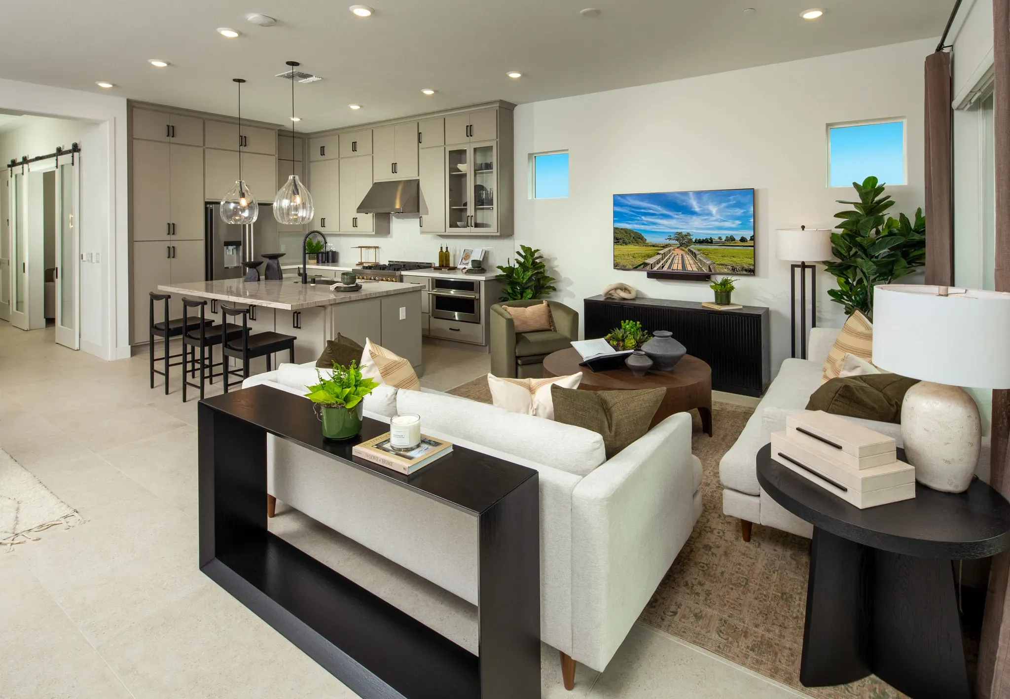 The Meadows Plan 2 Model Great Room