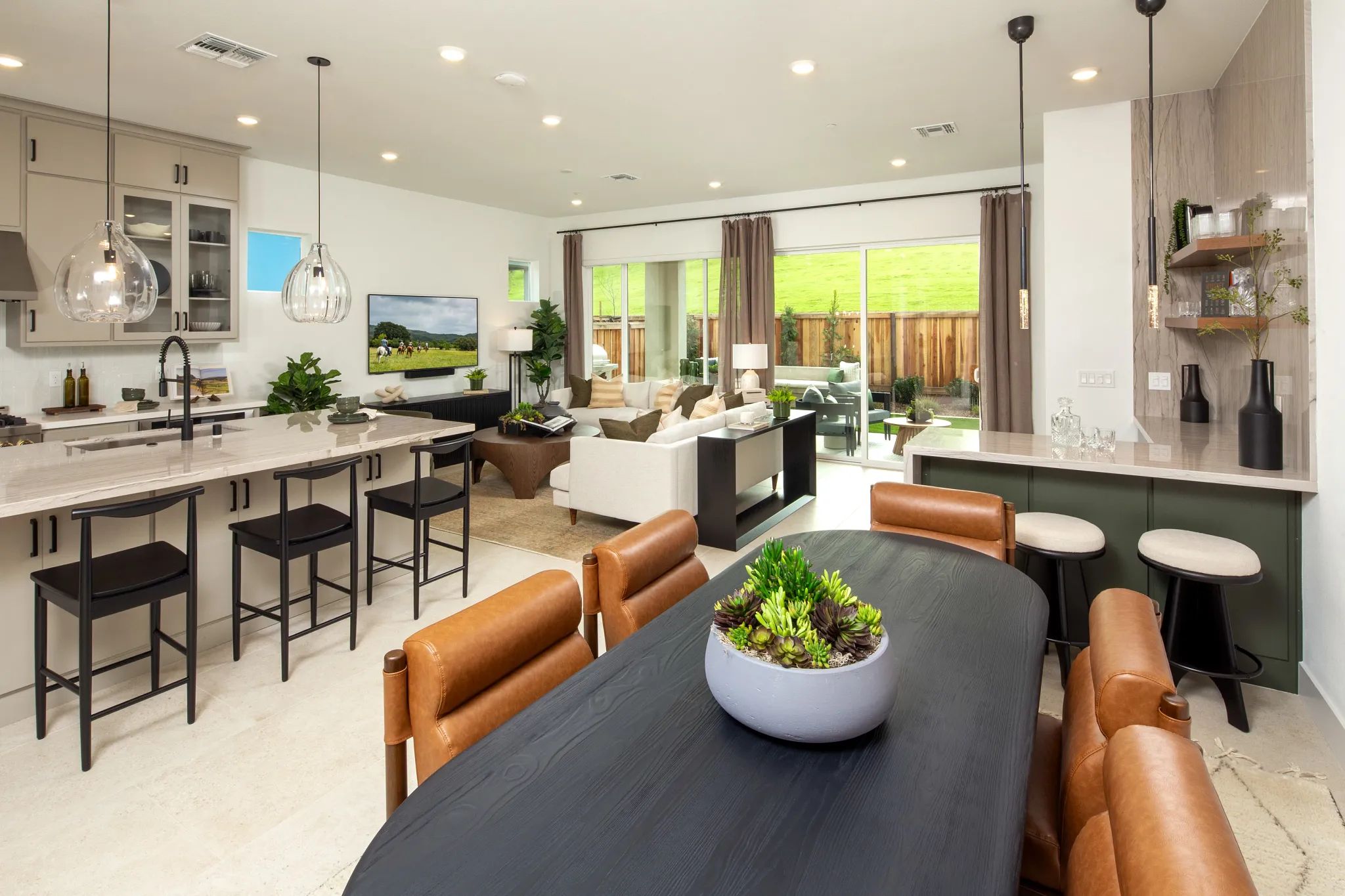 The Meadows Plan 2 Model Dining Area