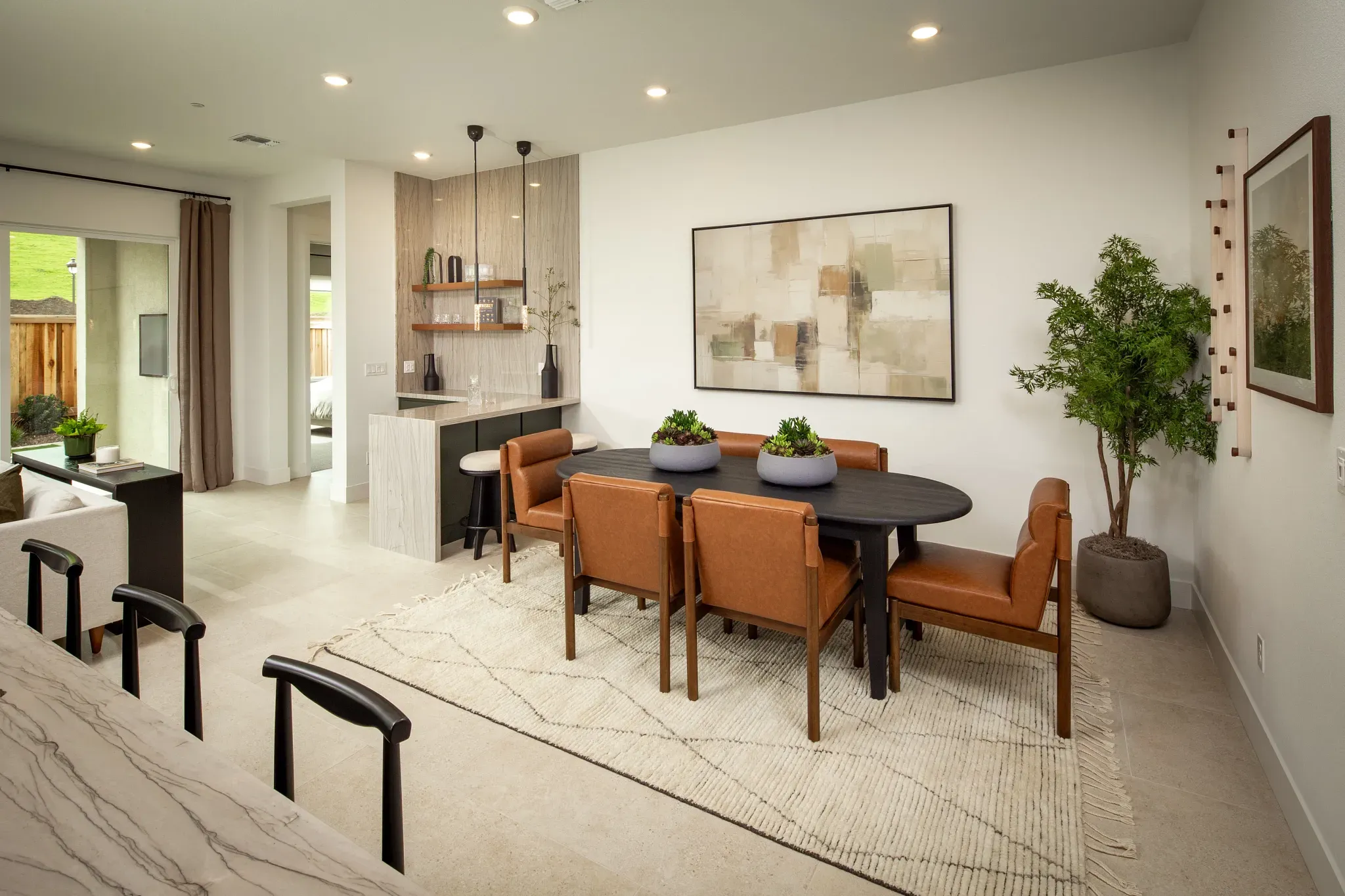 The Meadows Plan 2 Model Dining Area