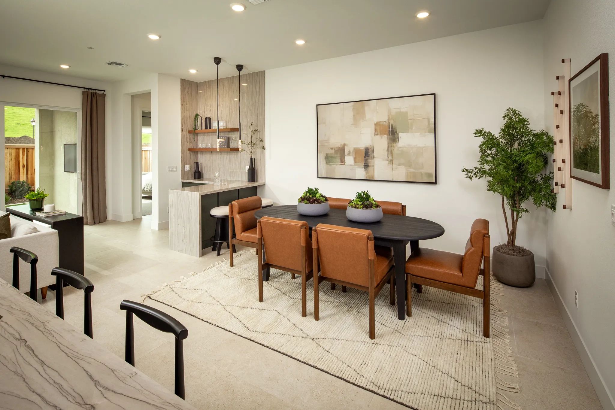 The Meadows Plan 2 Model Dining Area