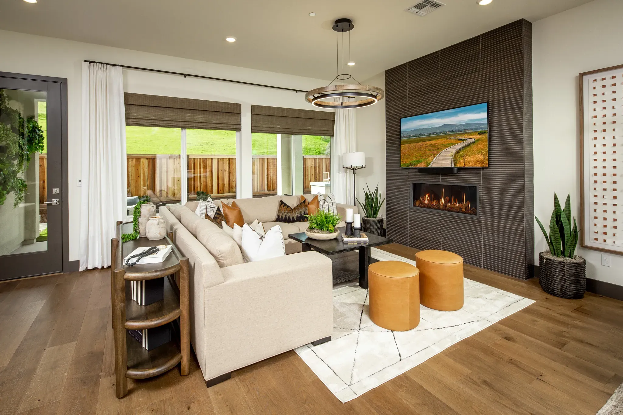 The Meadows Plan 3 Model Great Room