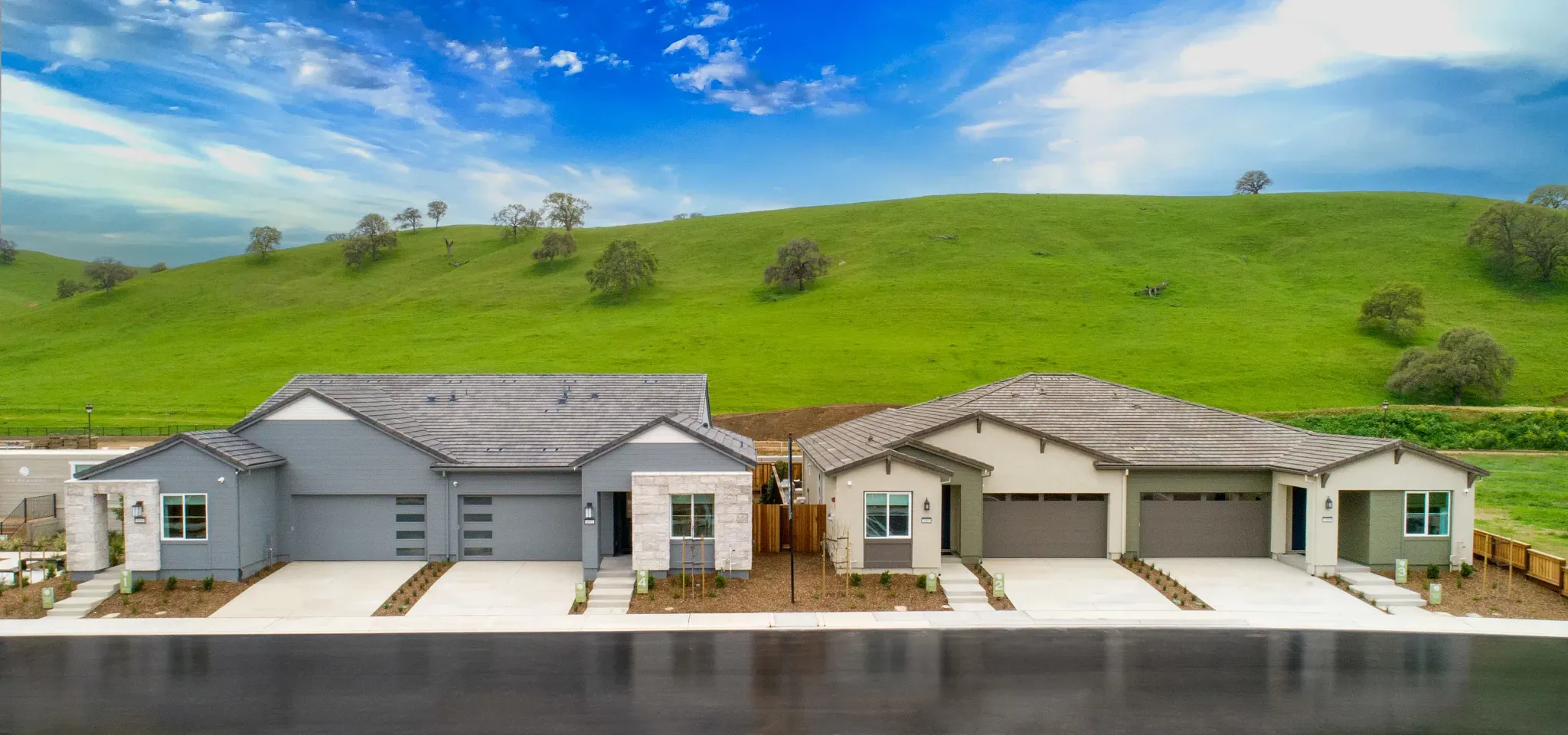 The Meadows Plan 1 & 4 Model Homes