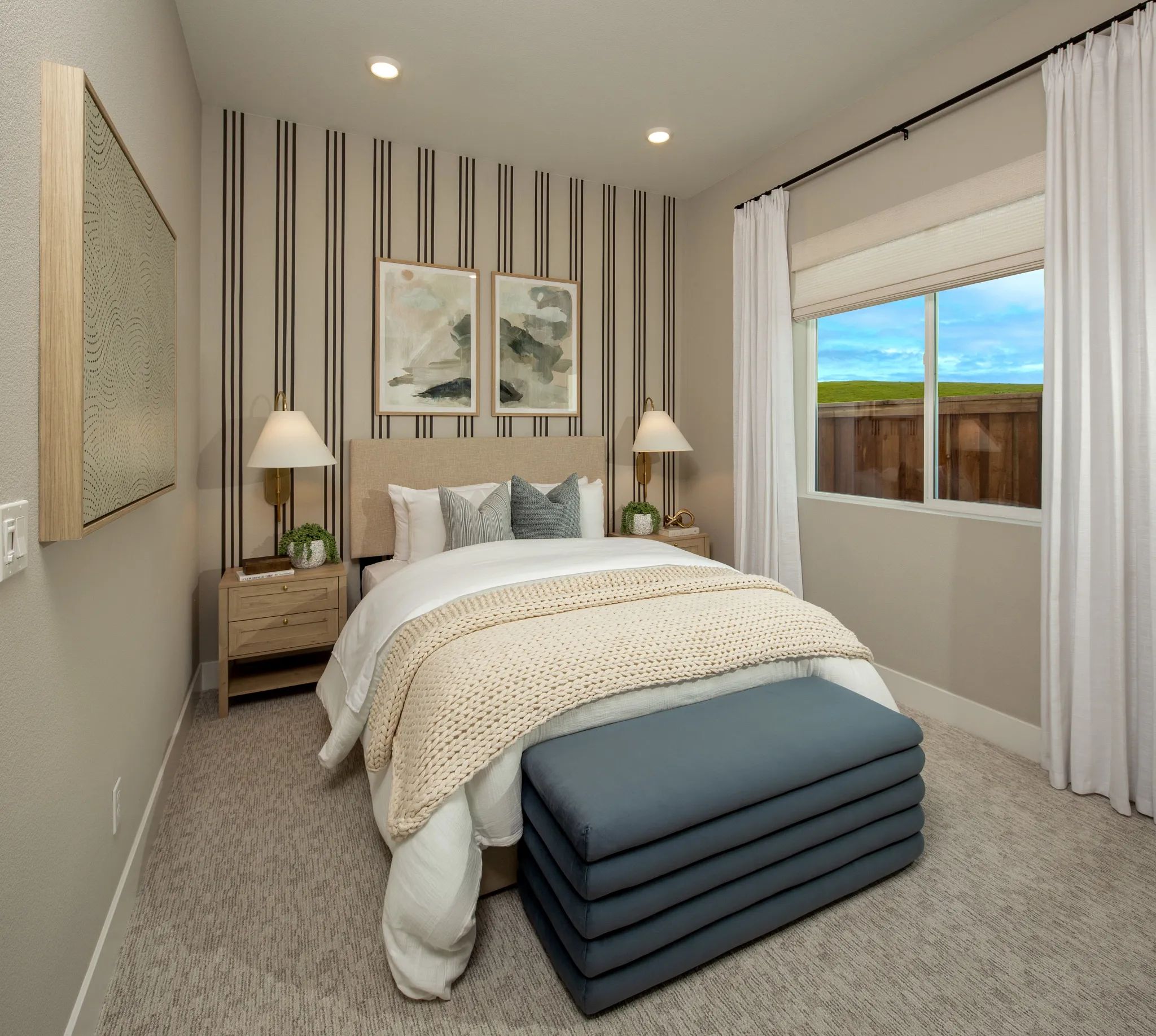 The Meadows Plan 4 Model Guest Room