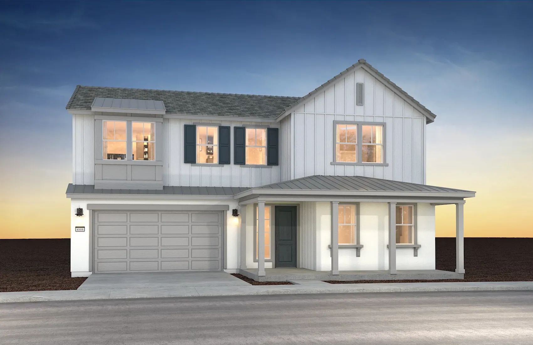 Emerald Plan 3D Rendering