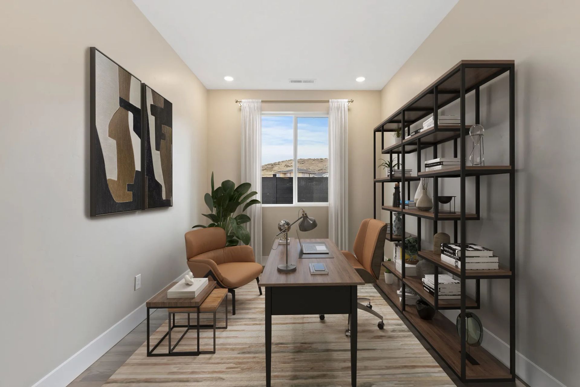 Virtually Staged Connect Den