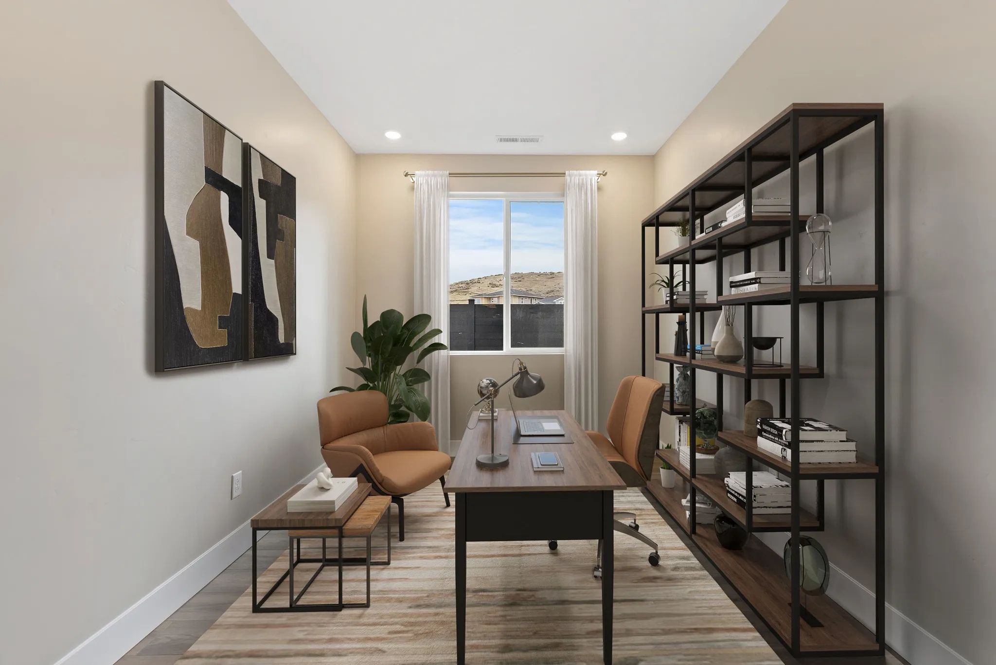 Virtually Staged Connect Den