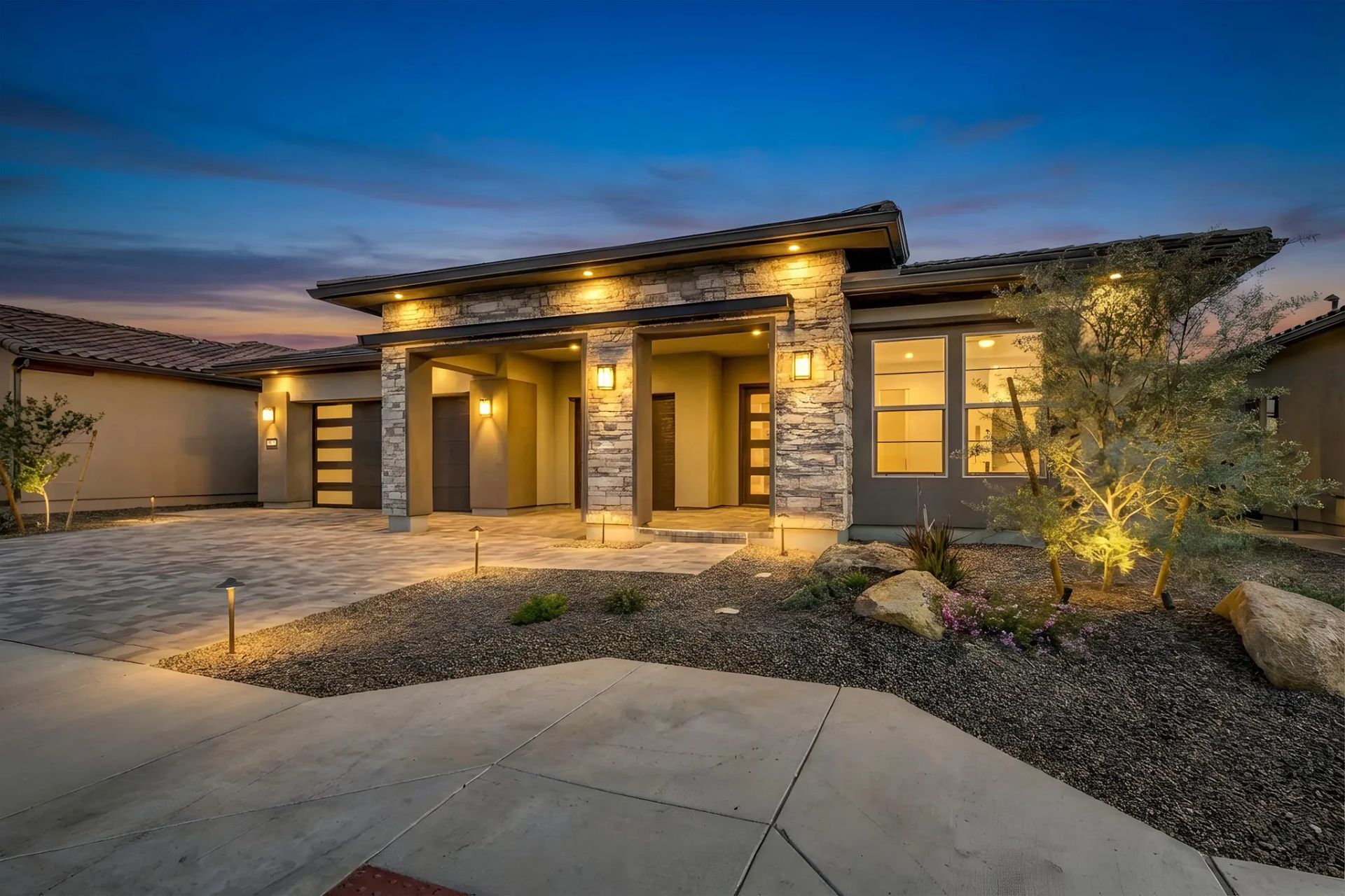 Trilogy Ridgecrest Savona HS 29 Front Dusk