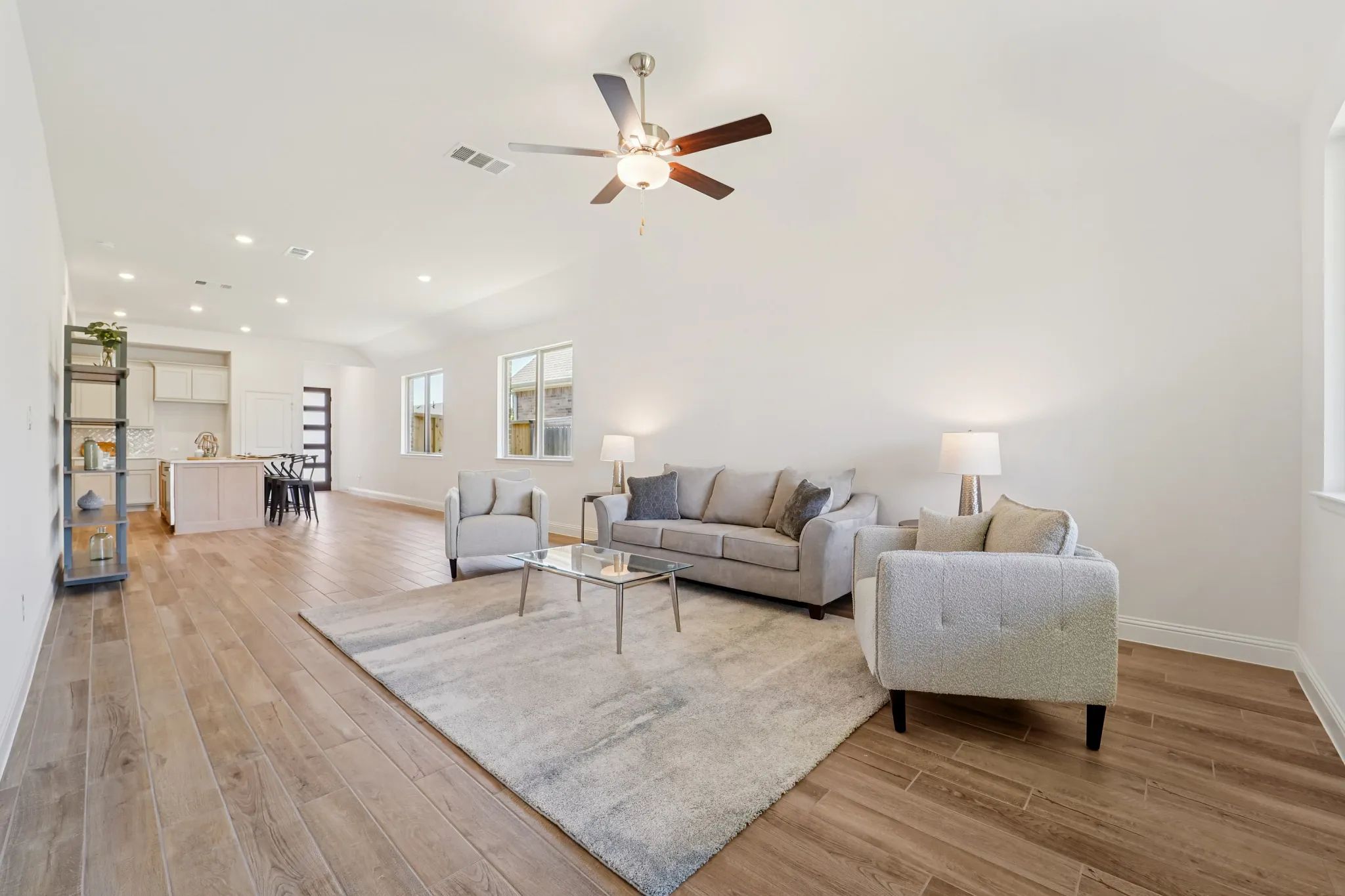 Plan 3019 Great Room - Staged