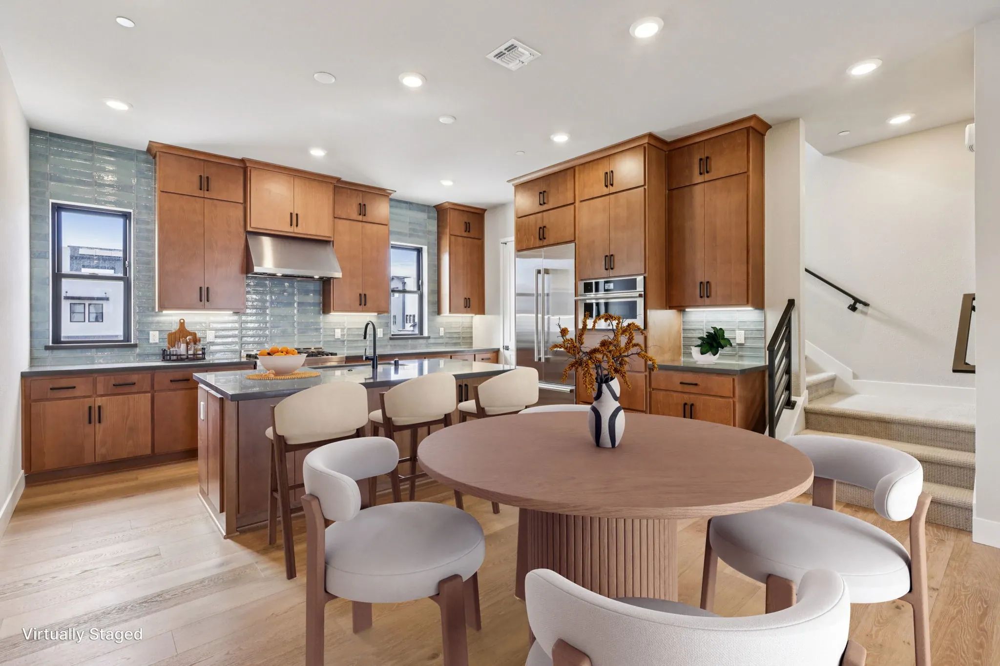 Rooftops Homesite 602 Kitchen Virtually Staged