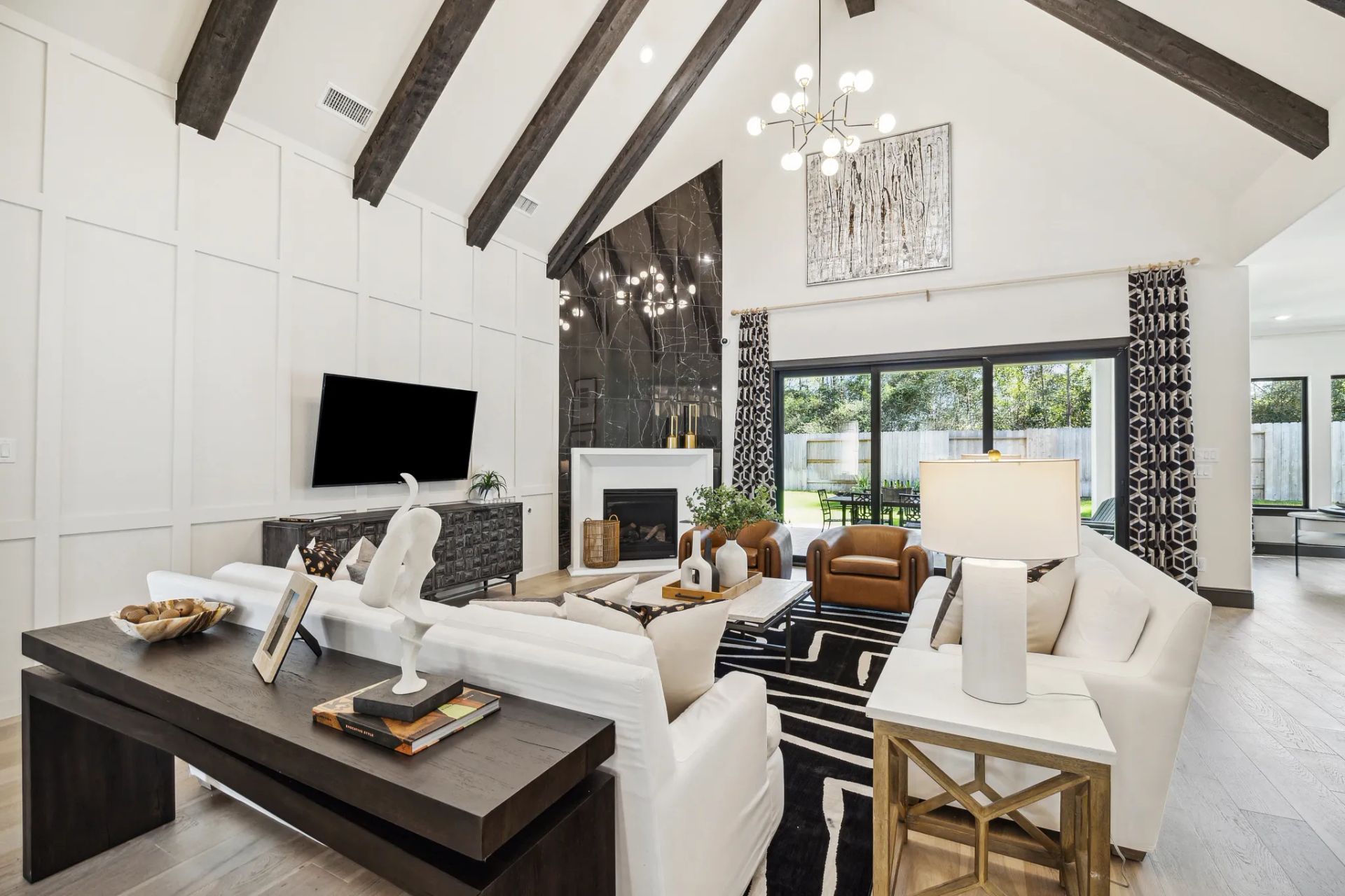 Plan 6020 Great Room - Staged