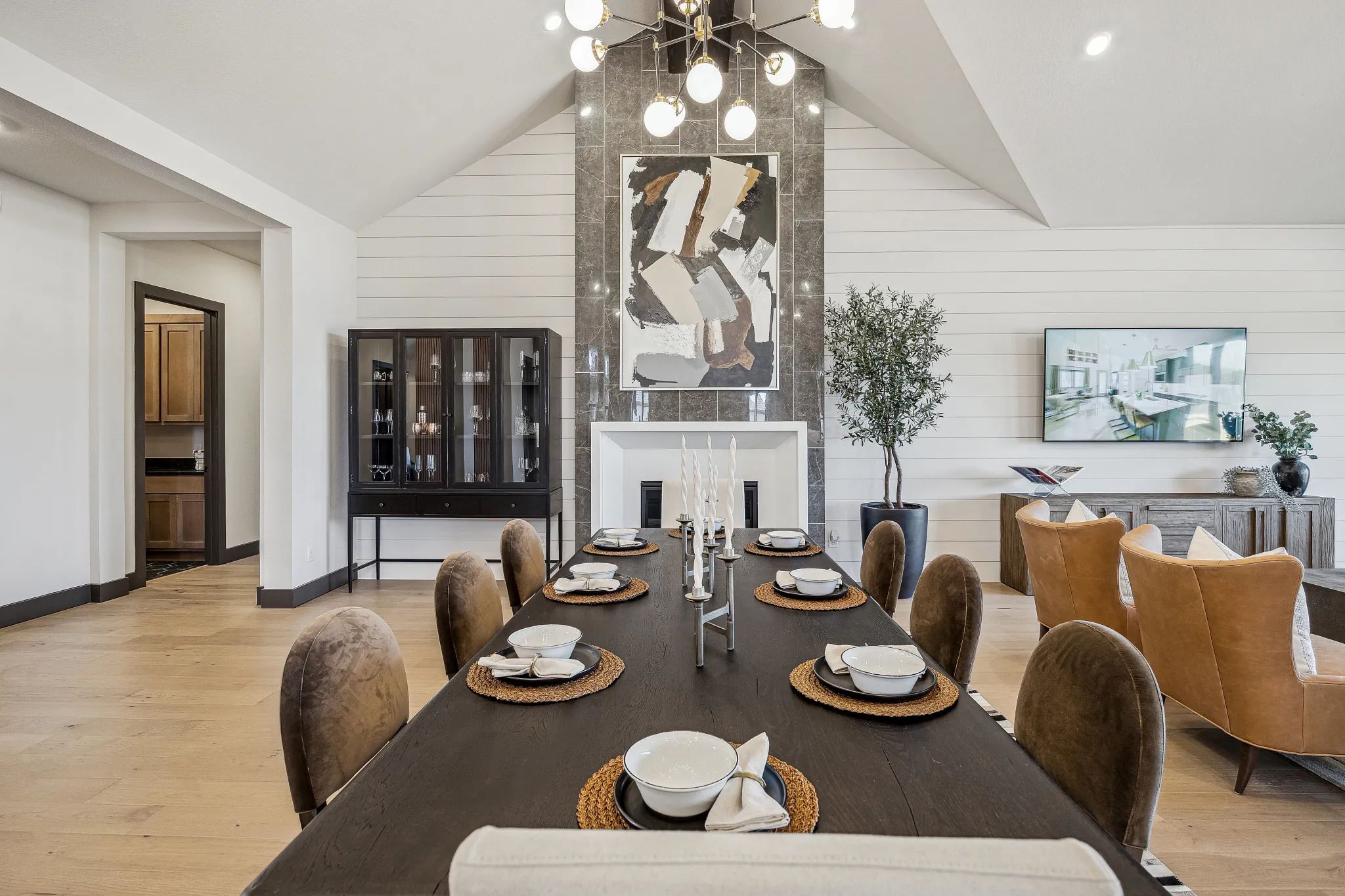 Plan 6029 Dining Room - Staged