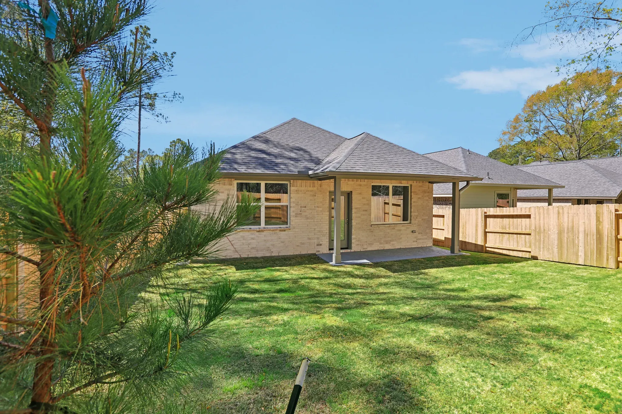 Homesite 1104 Backyard