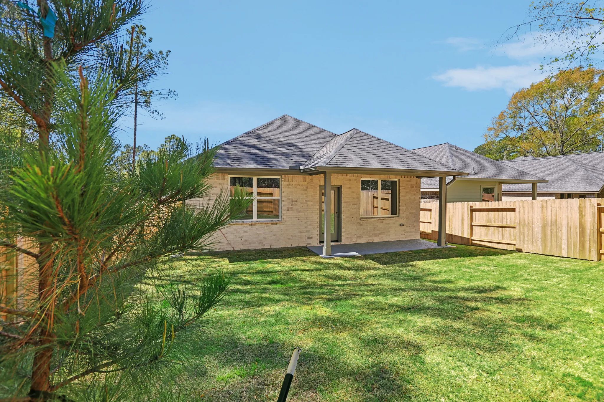 Homesite 1104 Backyard