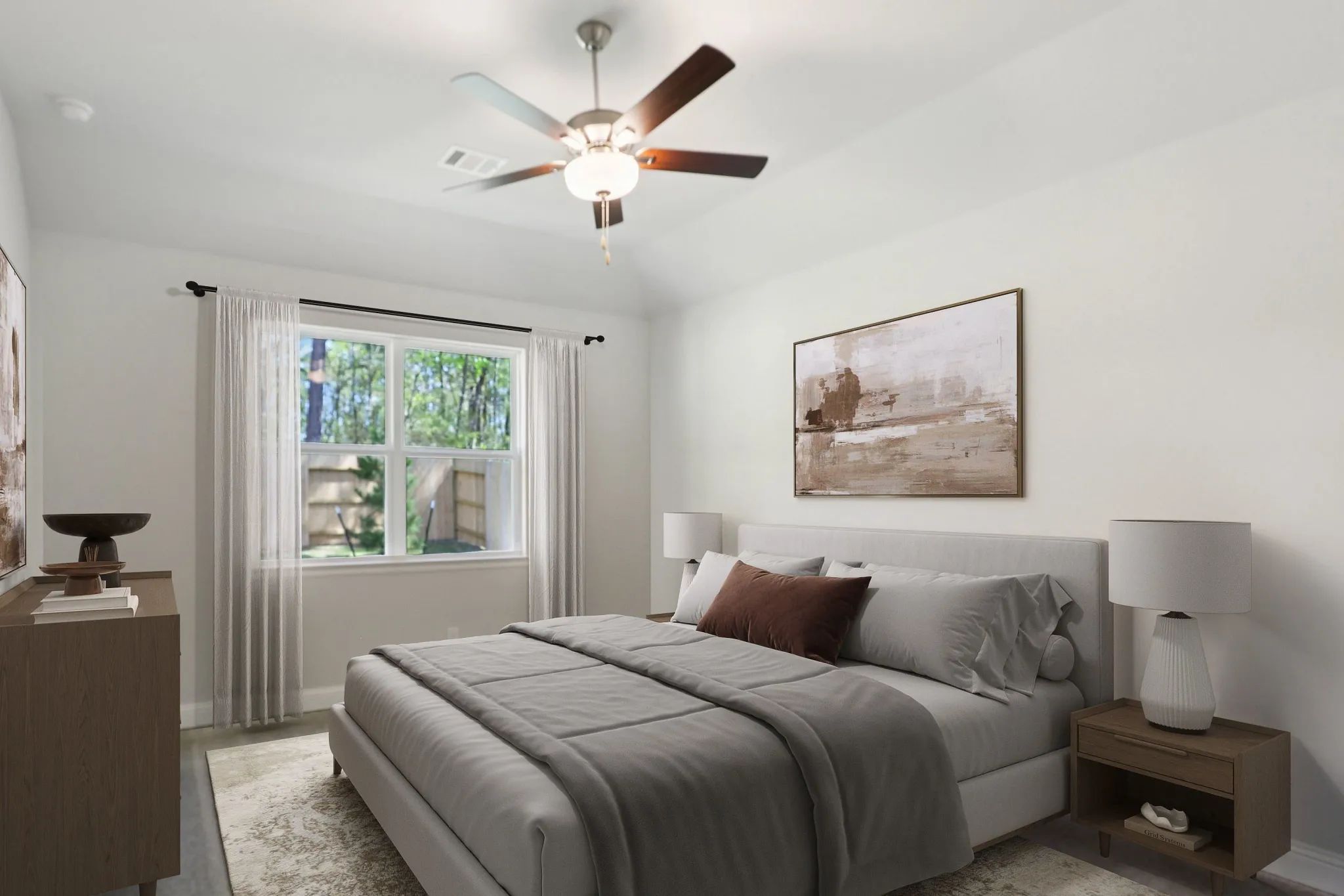 Homesite 1104 Primary Bed - Staged