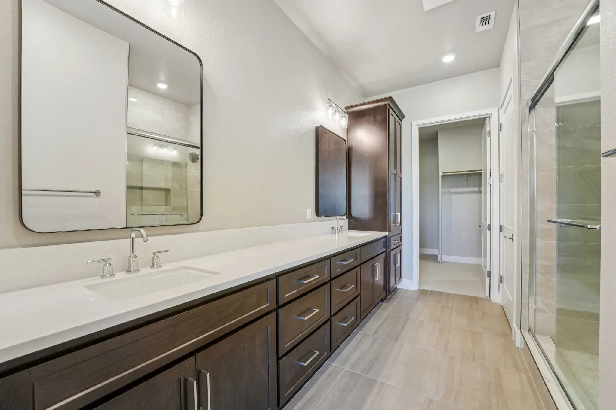 The Meadows Homesite 3 Primary Bathroom